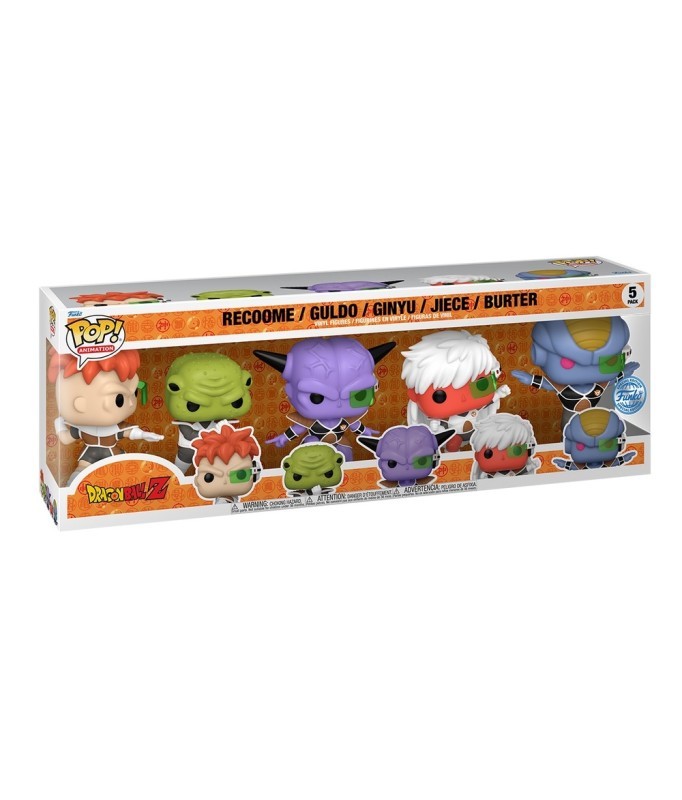 ���� ��� - Dragon Ball Z 5 Pack � Recoome / Guldo / Ginyu / Jiece / Burter