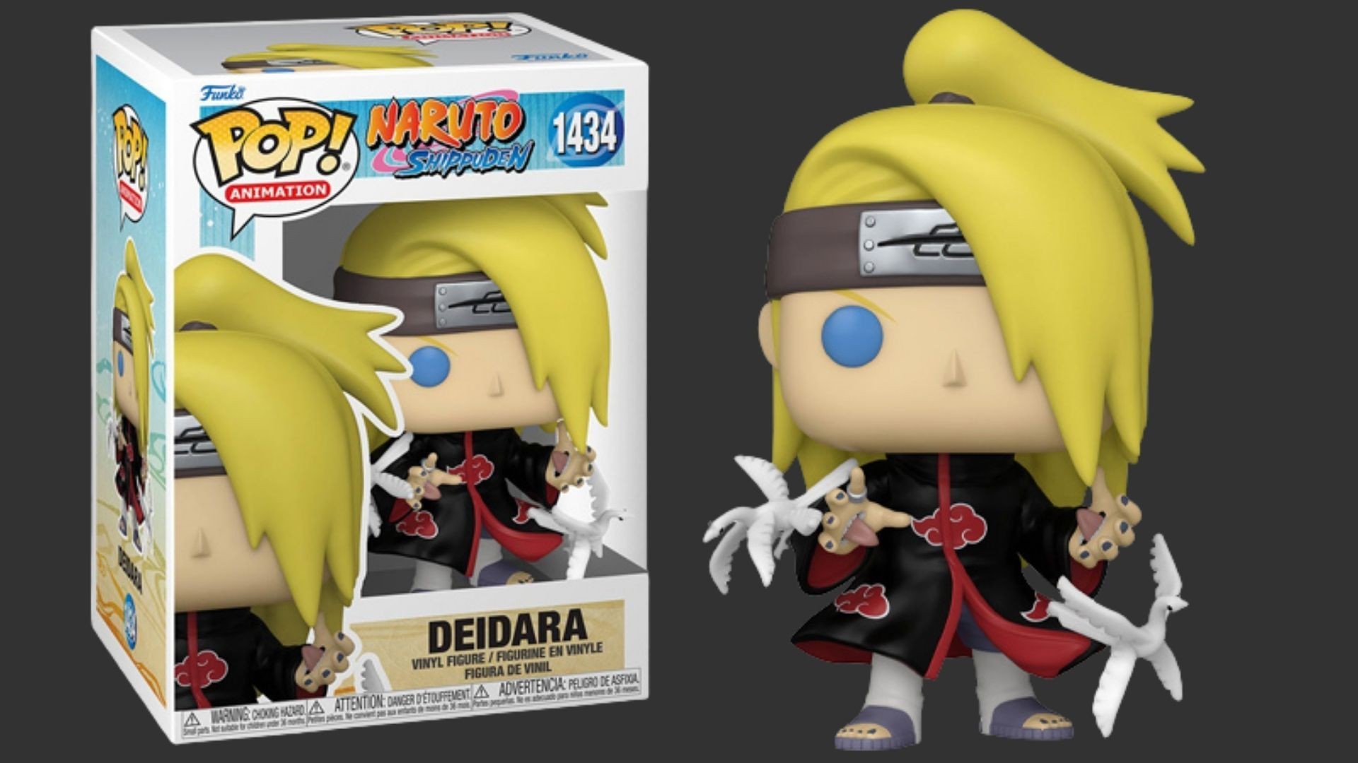 בובת פופ - Naruto Shippuden - Deidara #1434 בובת פופ - Naruto Shippuden - Deidara #1434