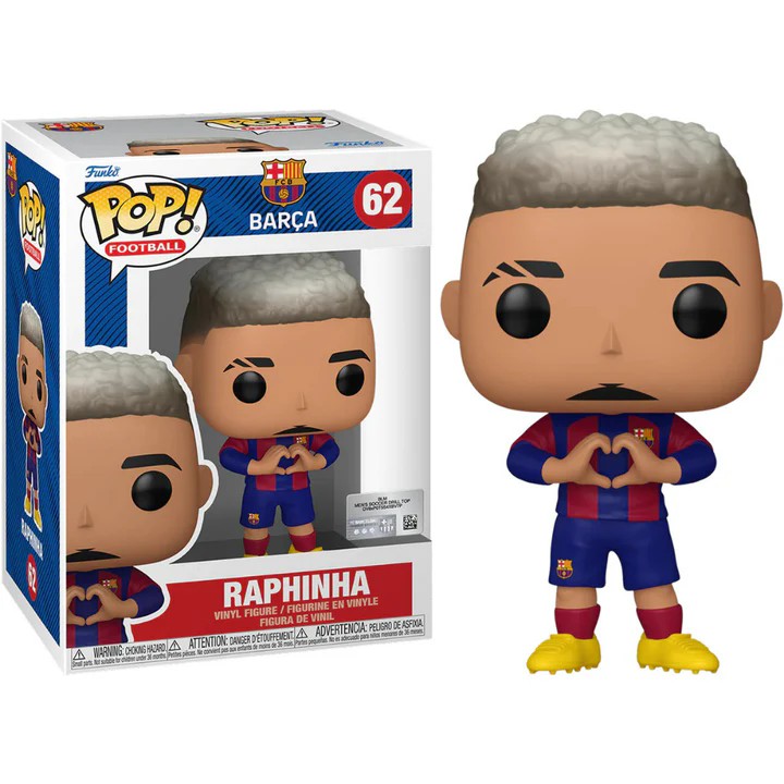 בובת פופ - Football Barca Raphinha #62 בובת פופ - Football Barca Raphinha #62