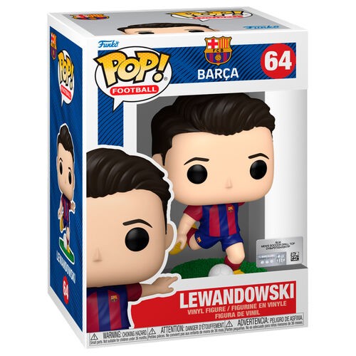 בובת פופ - Football Barca - Lewandowski #64 בובת פופ - Football Barca - Lewandowski #64