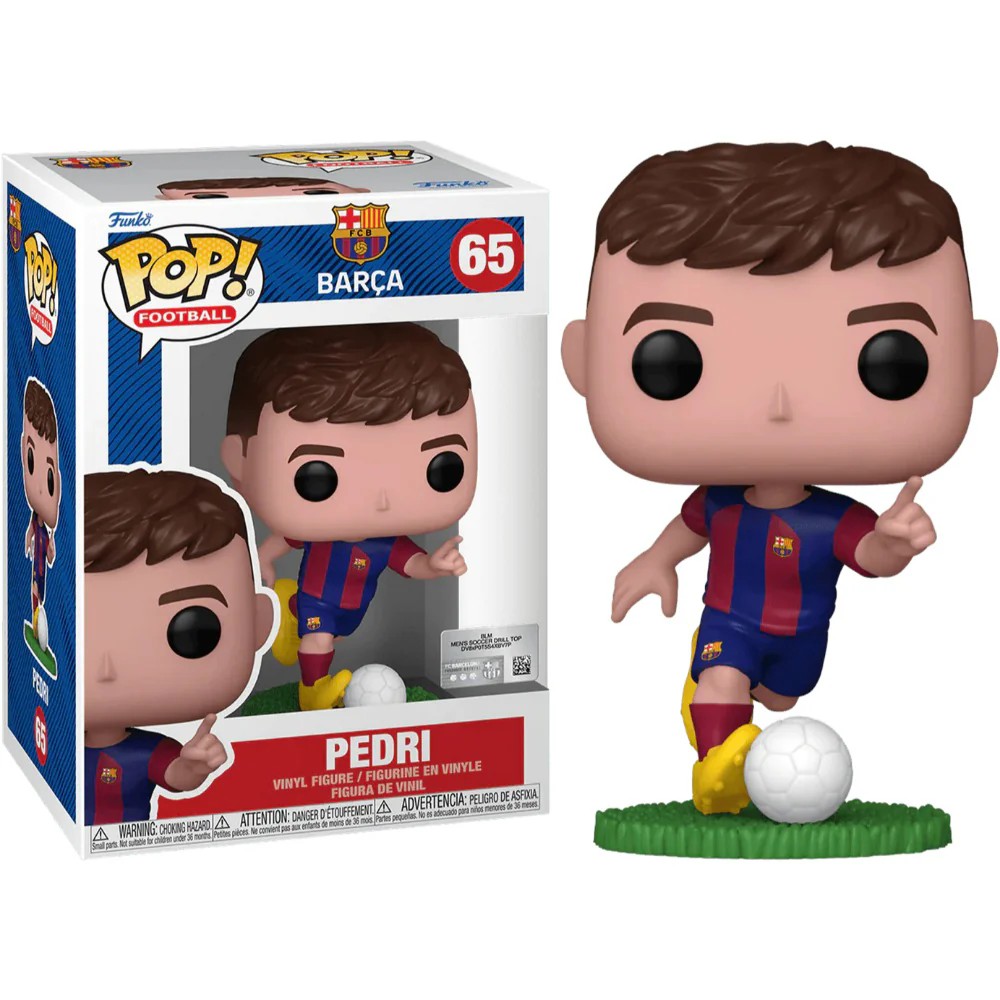 בובת פופ - Football Barca - Pedri #65 בובת פופ - Football Barca - Pedri #65