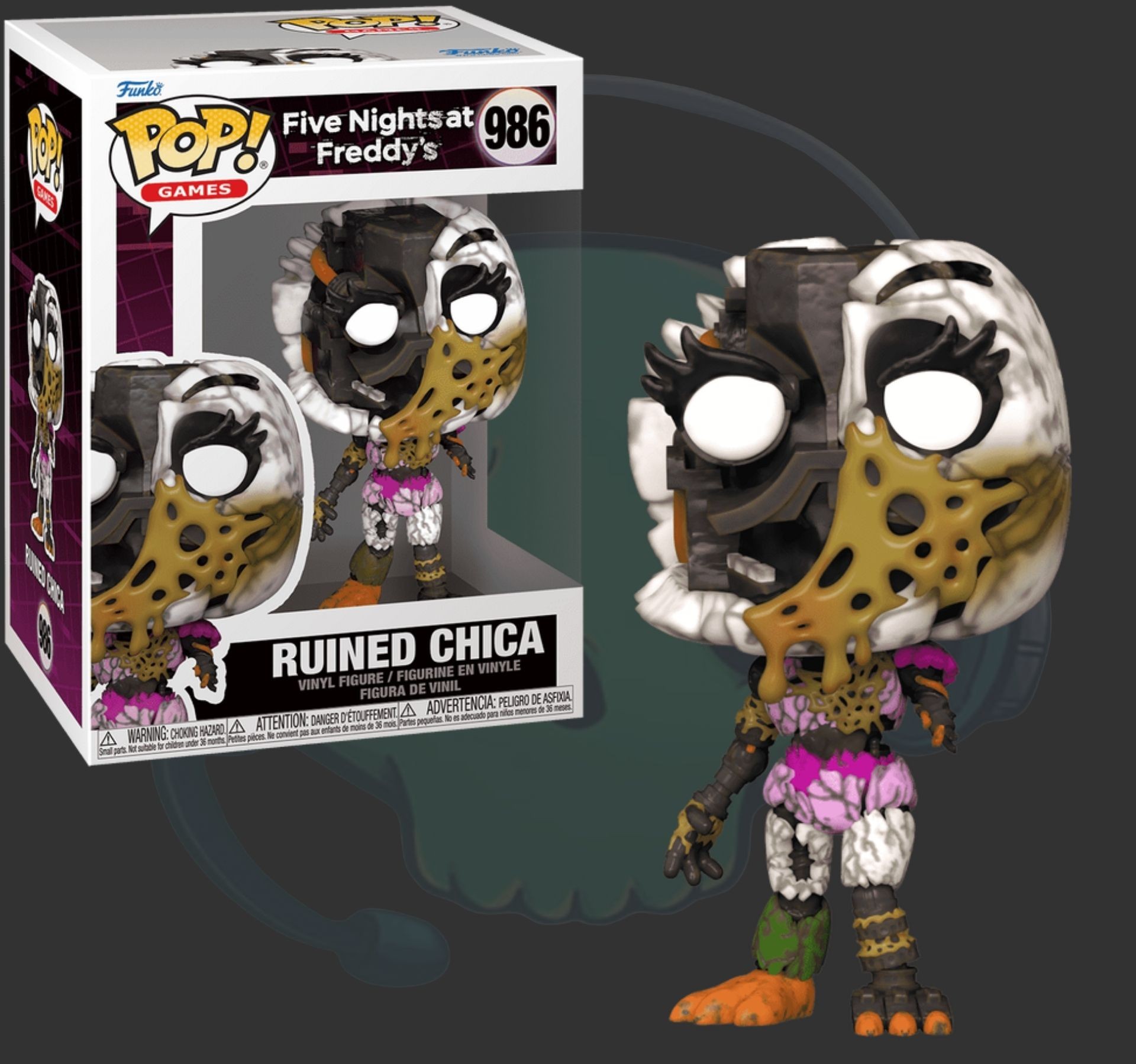 Funko Pop Five Nights at Freddys Ruind Chica 986
