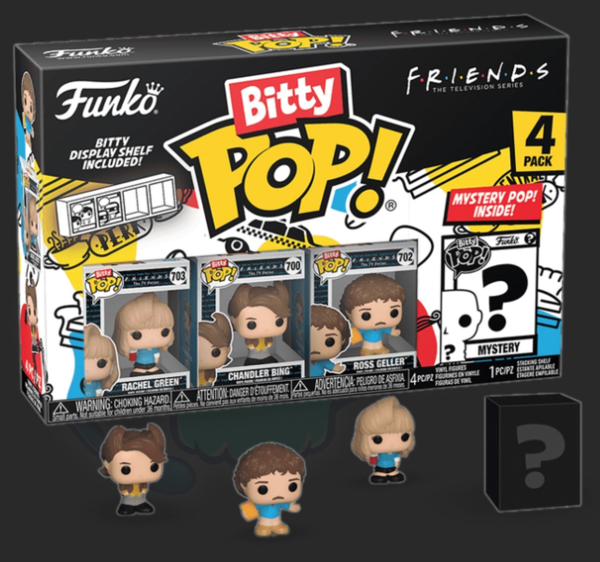 ���� ��� ���� ����� ���� 4 � Bitty Pop Friends 4-Pack (Joey Tribbiani)