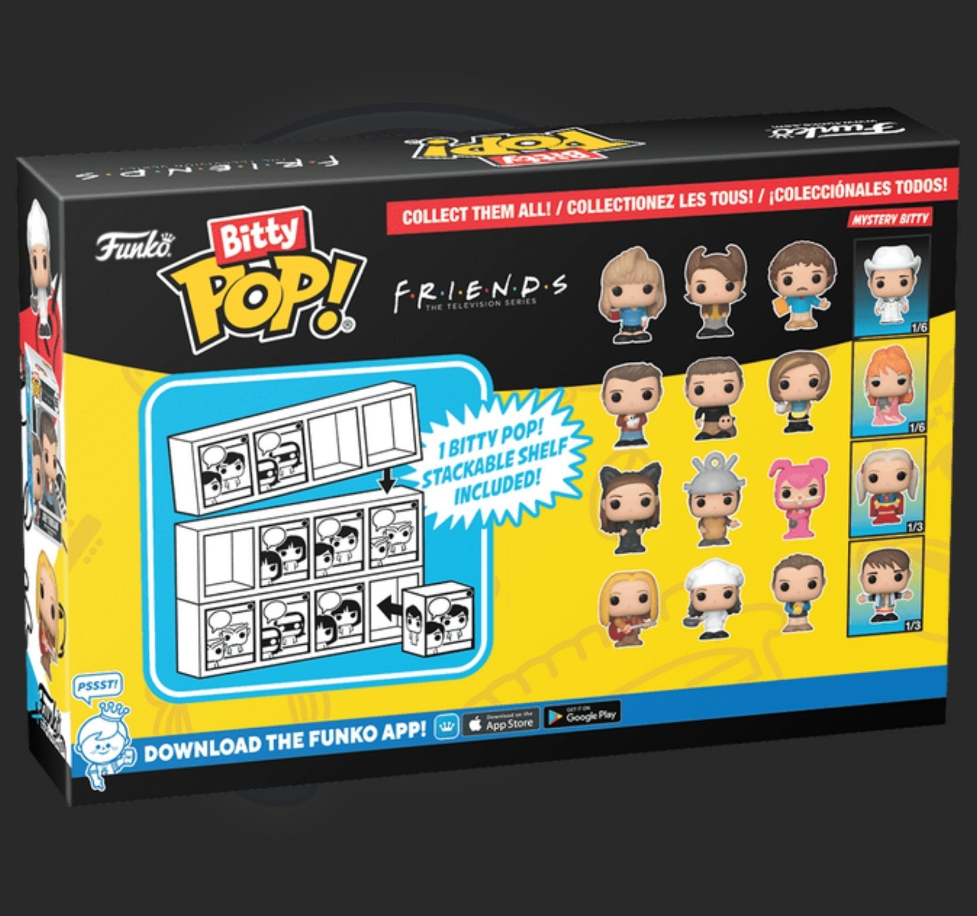 ���� ��� ���� ����� ���� 4 � Bitty Pop Friends 4-Pack (Joey Tribbiani)