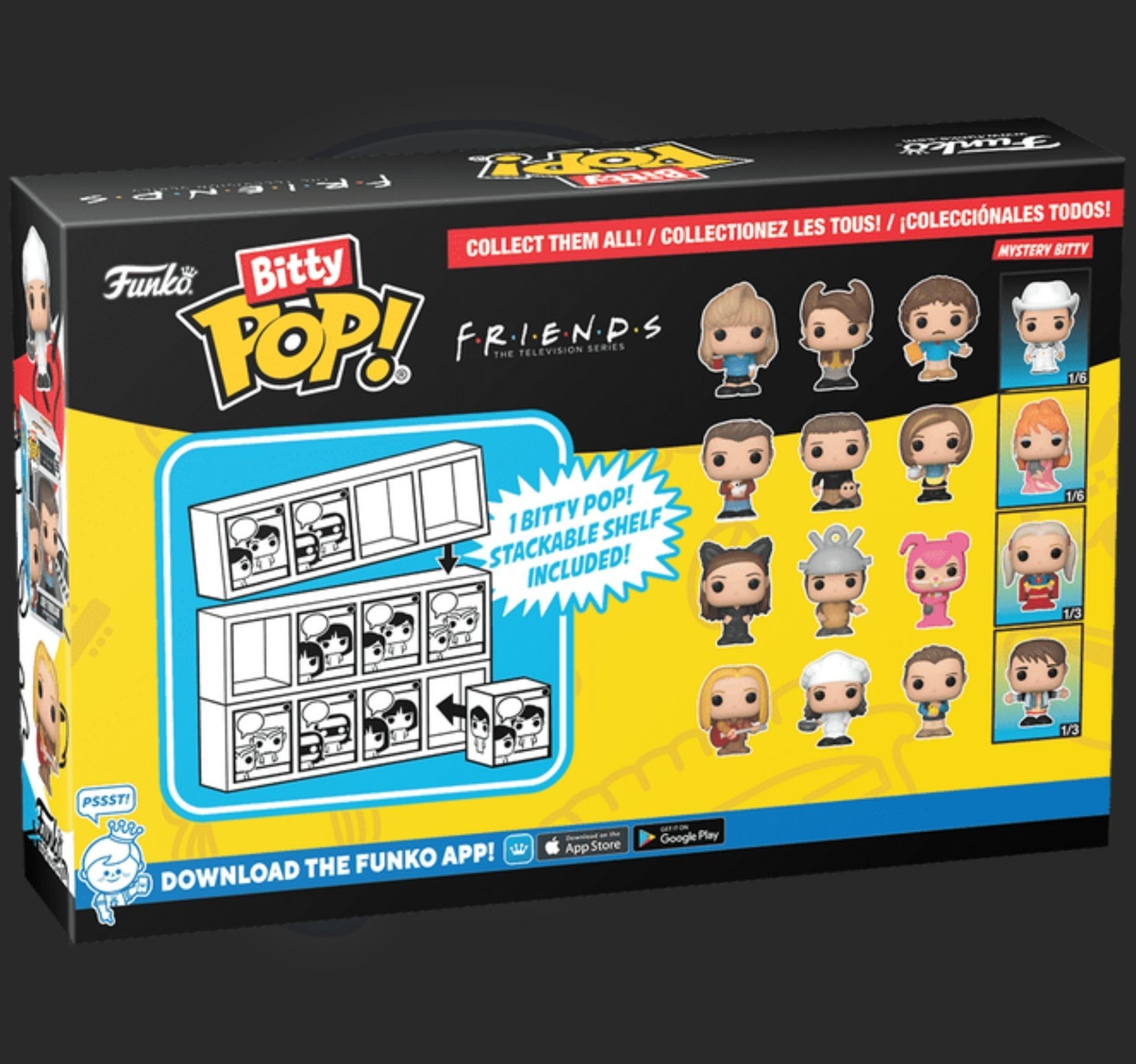 ���� ��� ���� ����� ���� 4 � Bitty Pop Friends 4-Pack (Monica Geller)