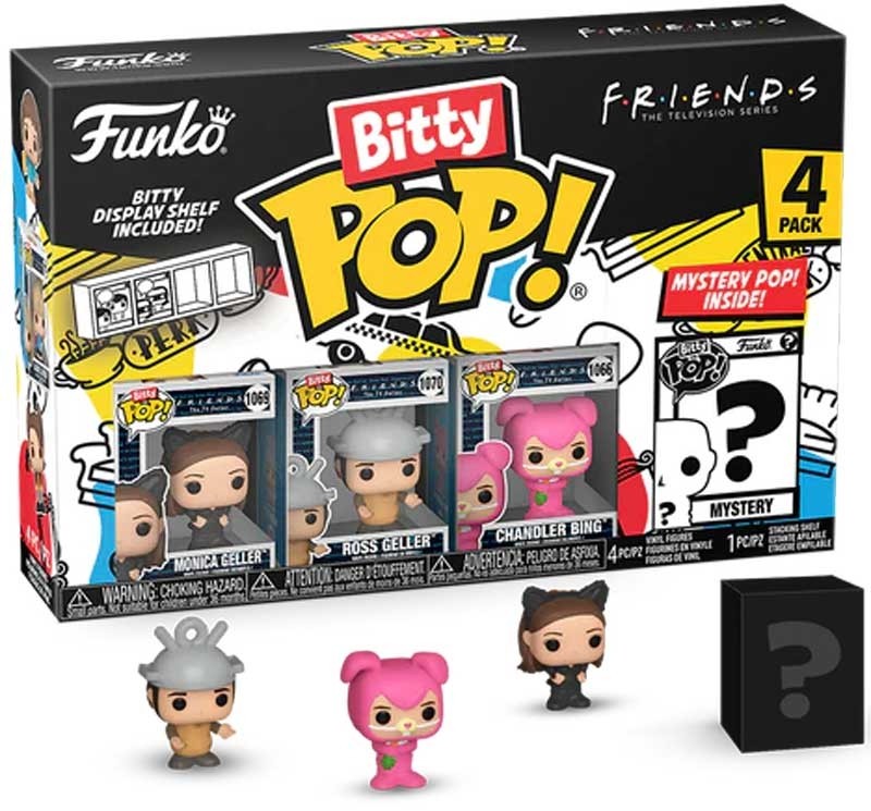 בובות פופ ביטי חברים מארז 4 - Bitty Pop Friends 4 Pack V2 בובות פופ ביטי חברים מארז 4 - Bitty Pop Friends 4 Pack V2