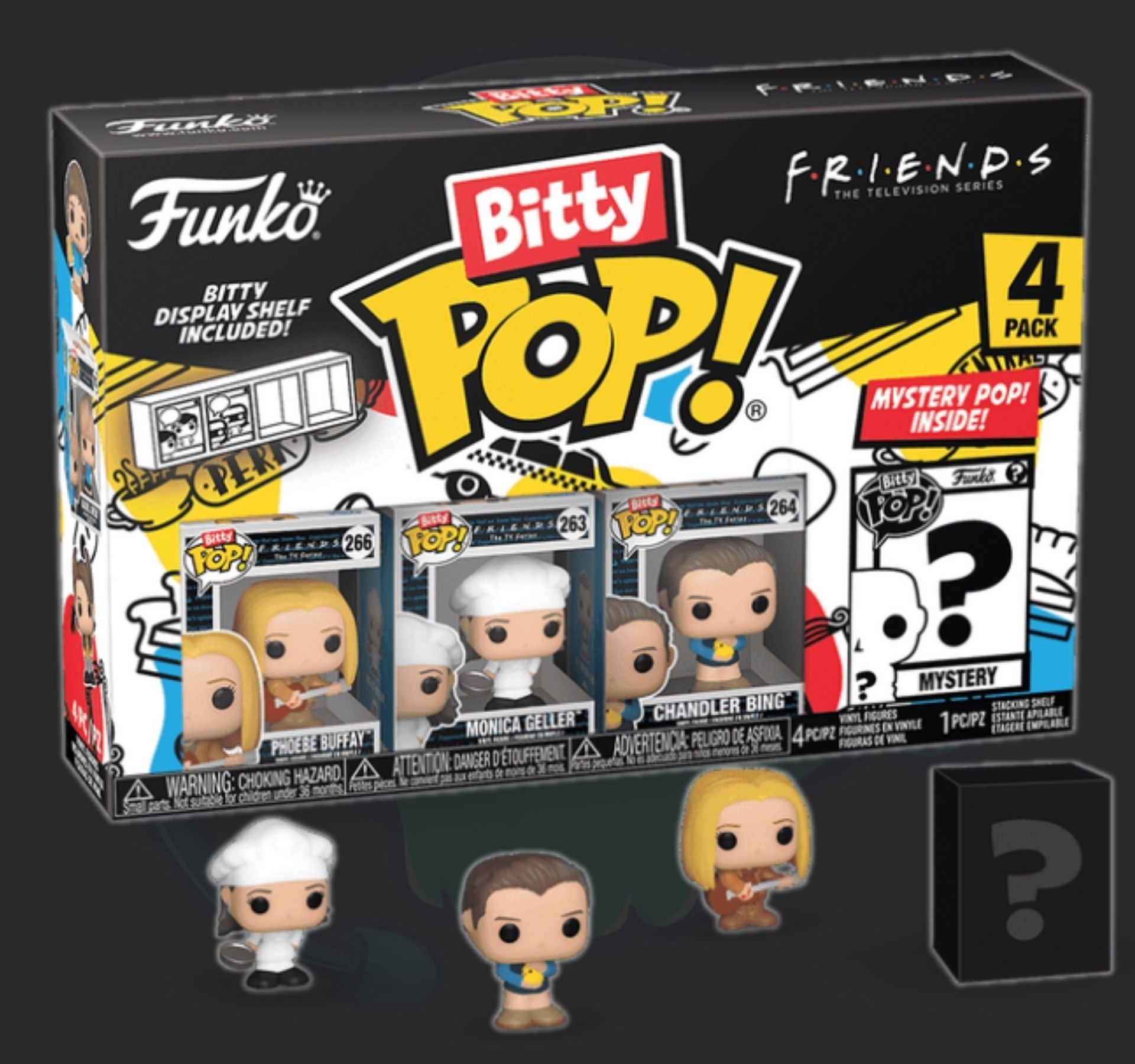 בובת פופ ביטי חברים מארז 4 – Bitty Pop Friends 4-Pack (Phoebe) בובת פופ ביטי חברים מארז 4 – Bitty Pop Friends 4-Pack (Phoebe)