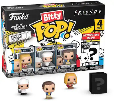 בובות פופ ביטי חברים מארז 4 - Bitty Pop Friends 4 Pack V4 בובות פופ ביטי חברים מארז 4 - Bitty Pop Friends 4 Pack V4
