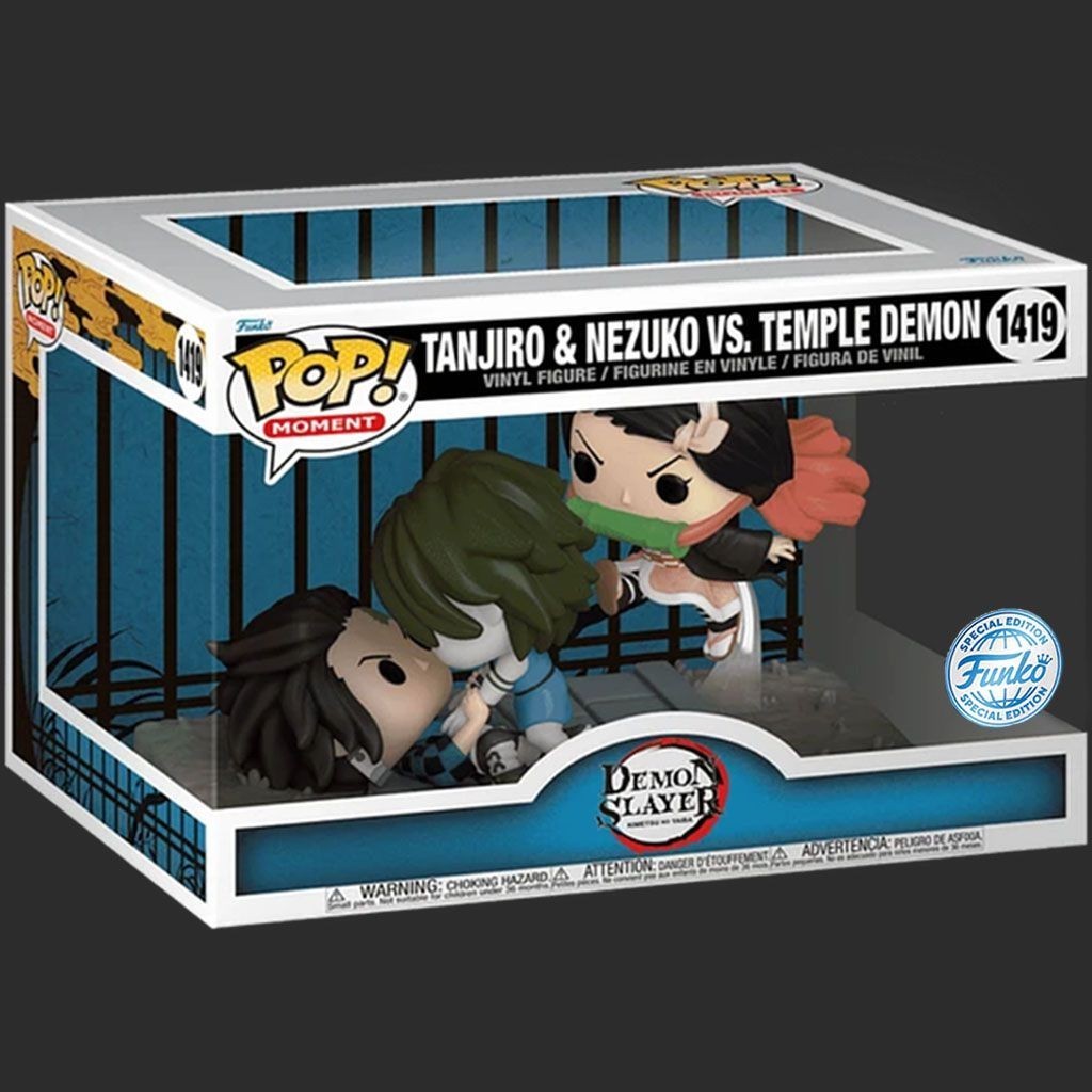 ���� ��� - Moment Demon Slayer - Tanjiro & Nezuko vs Temple Demon #1419 Special edition