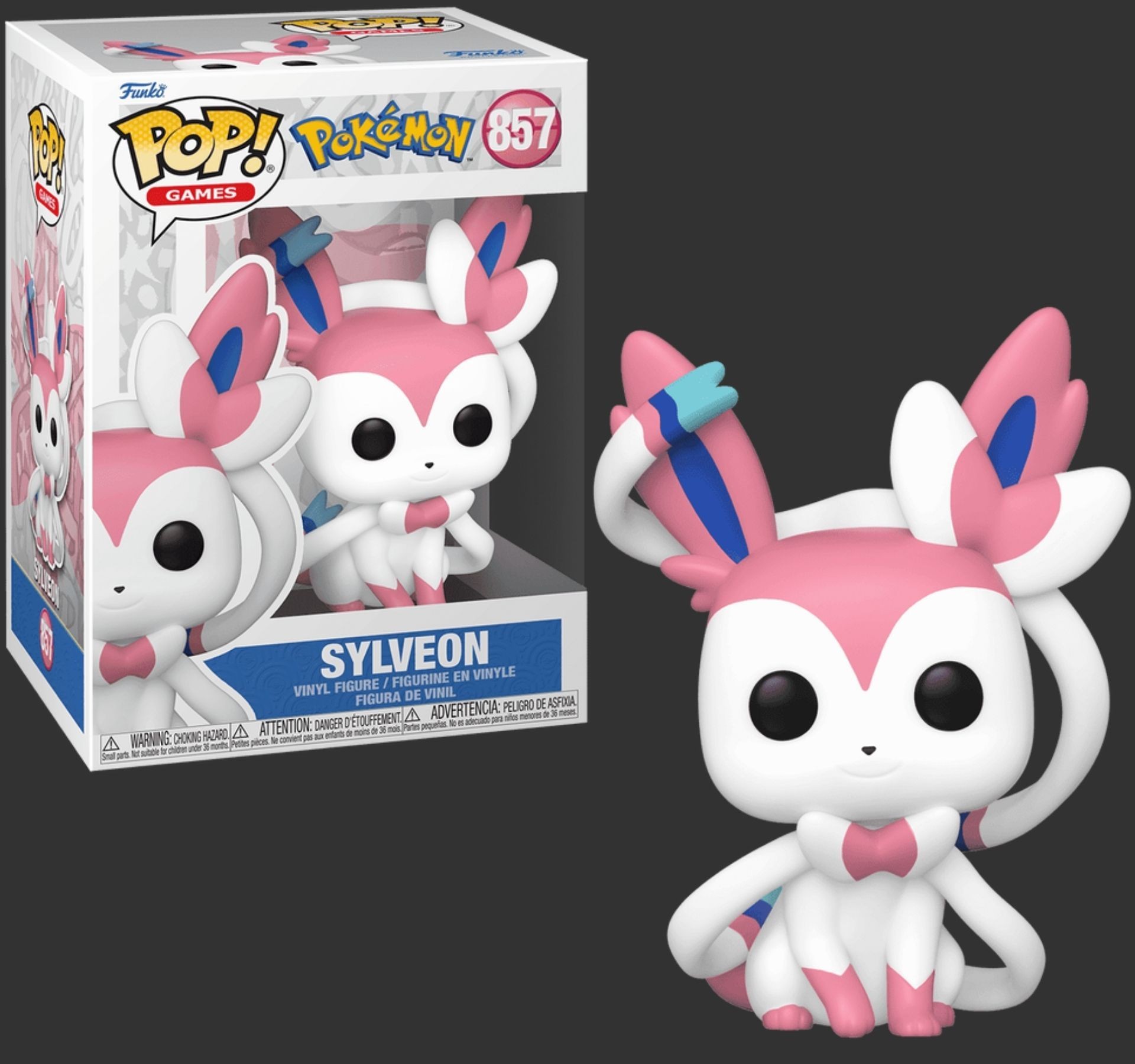בובת פופ סילביאון – Sylveon #857, Pokemon בובת פופ סילביאון – Sylveon #857, Pokemon