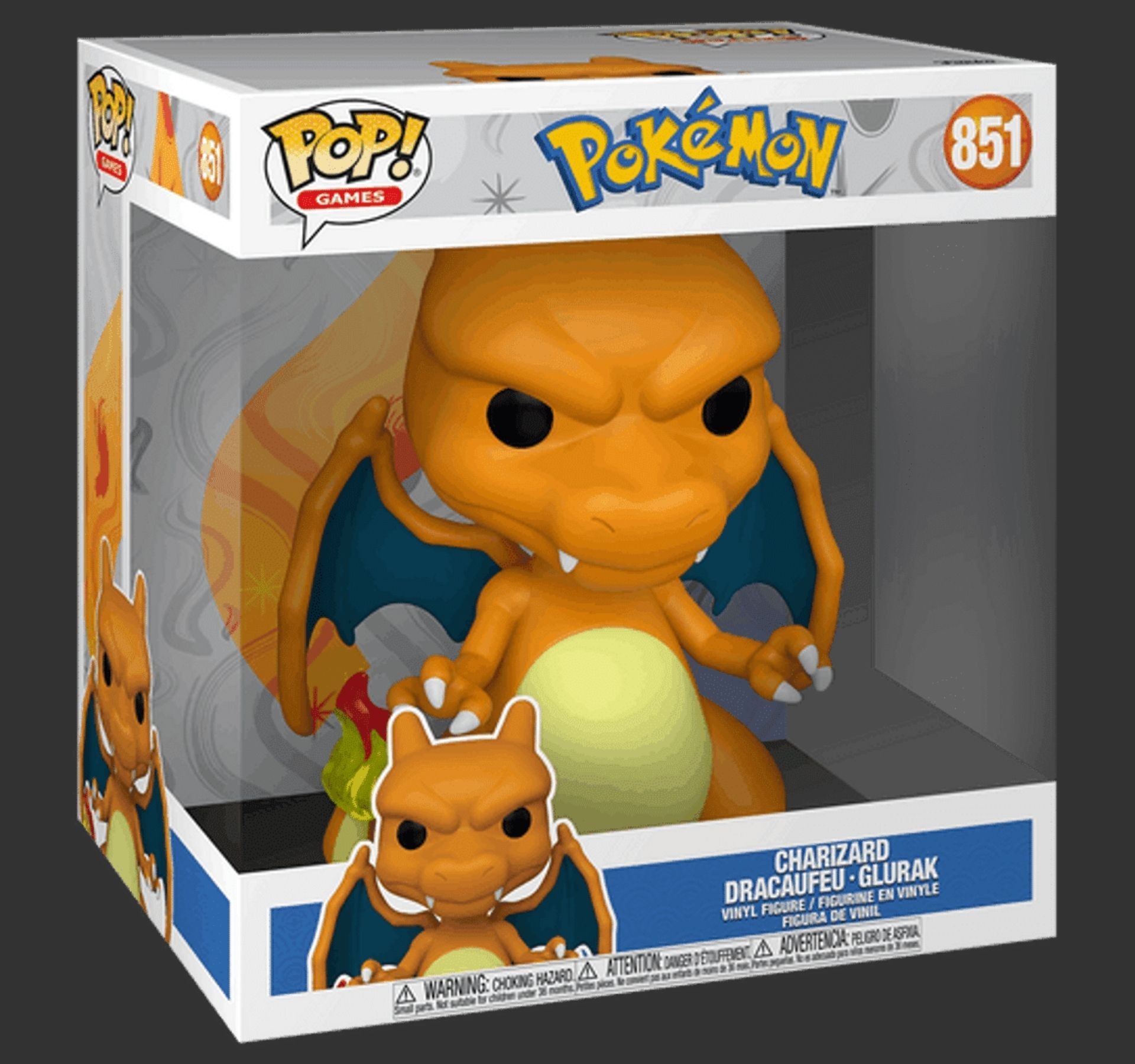 ���� ��� 10 ����� �������� � Charizard #851, Pokemon