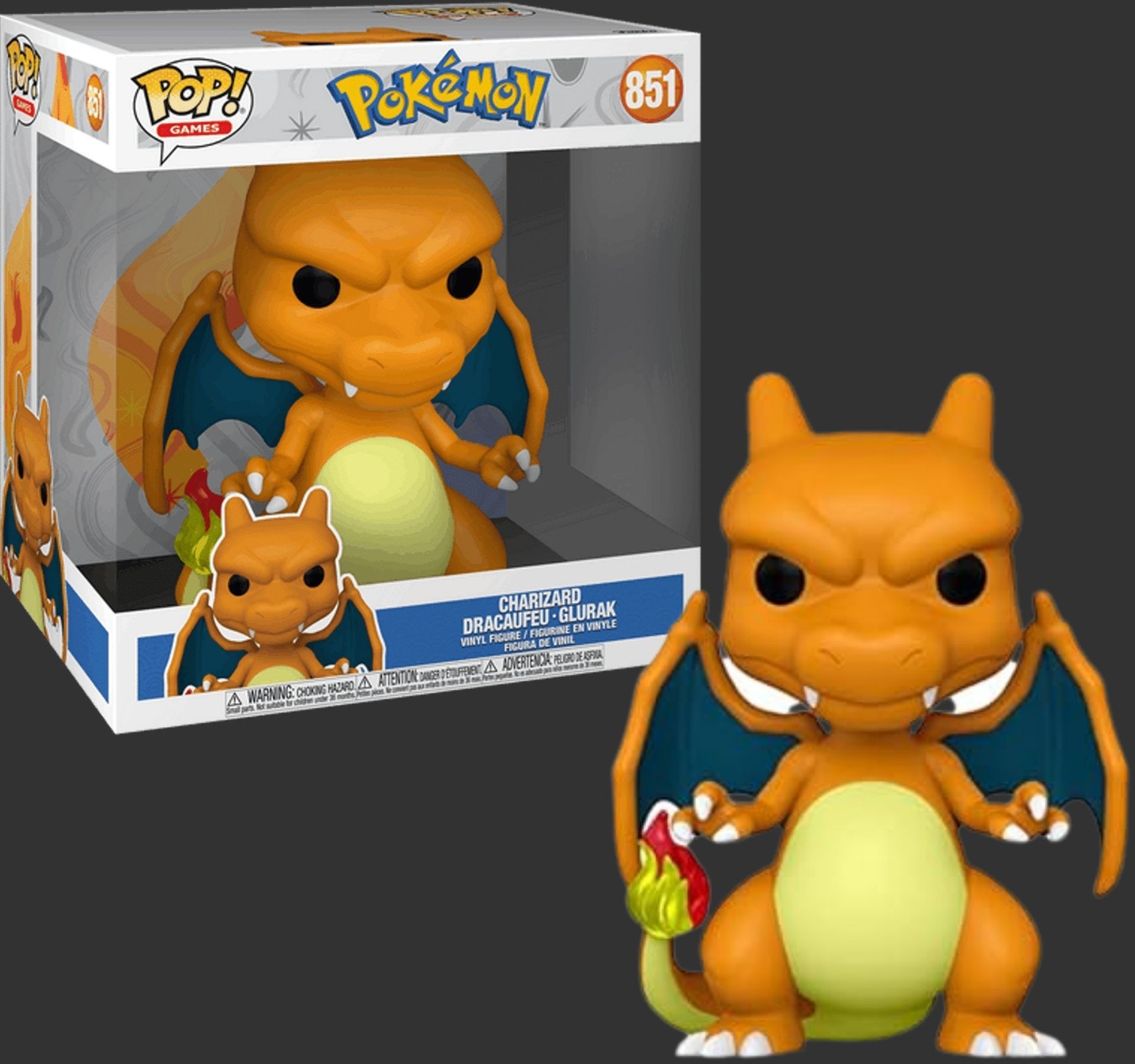 ���� ��� 10 ����� �������� � Charizard #851, Pokemon