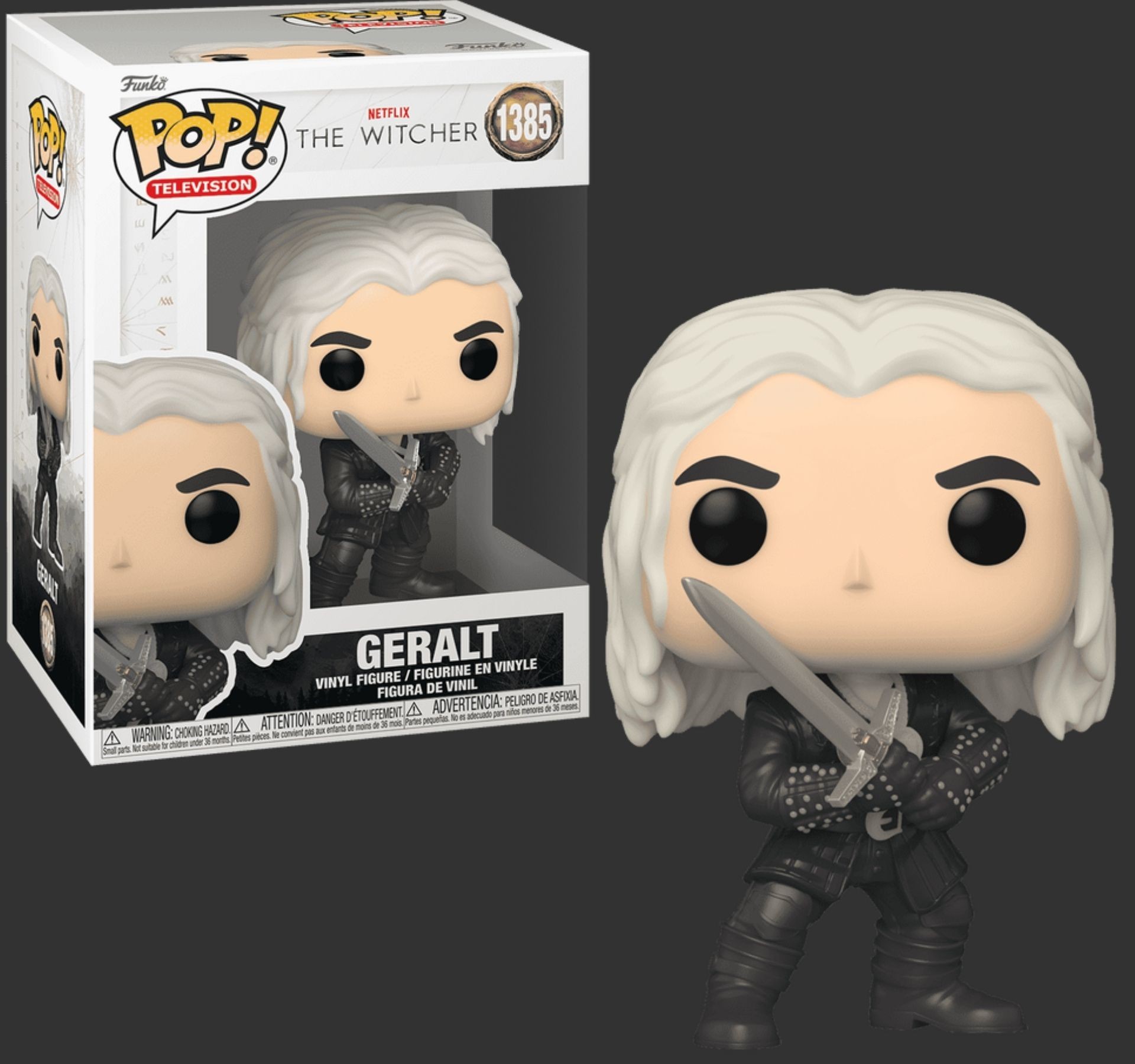 Funko Pop Netflix The Witcher Geralt 1385