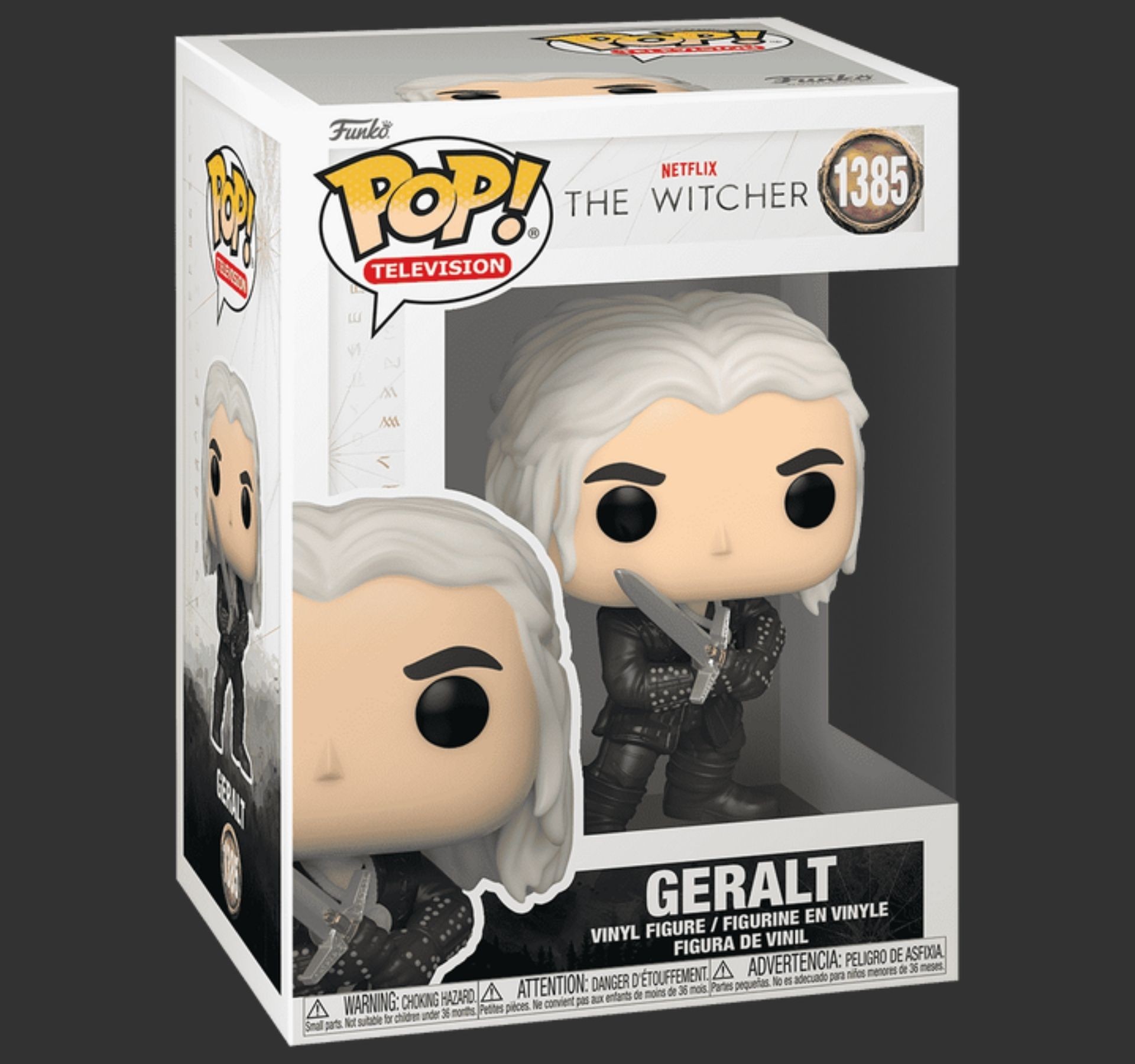 Funko Pop Netflix The Witcher Geralt 1385
