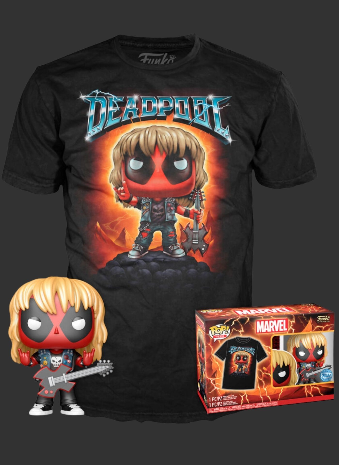 ���� ��� ������ ����� � Heavy Metal Deadpool, Marvel Pop! & Tee S