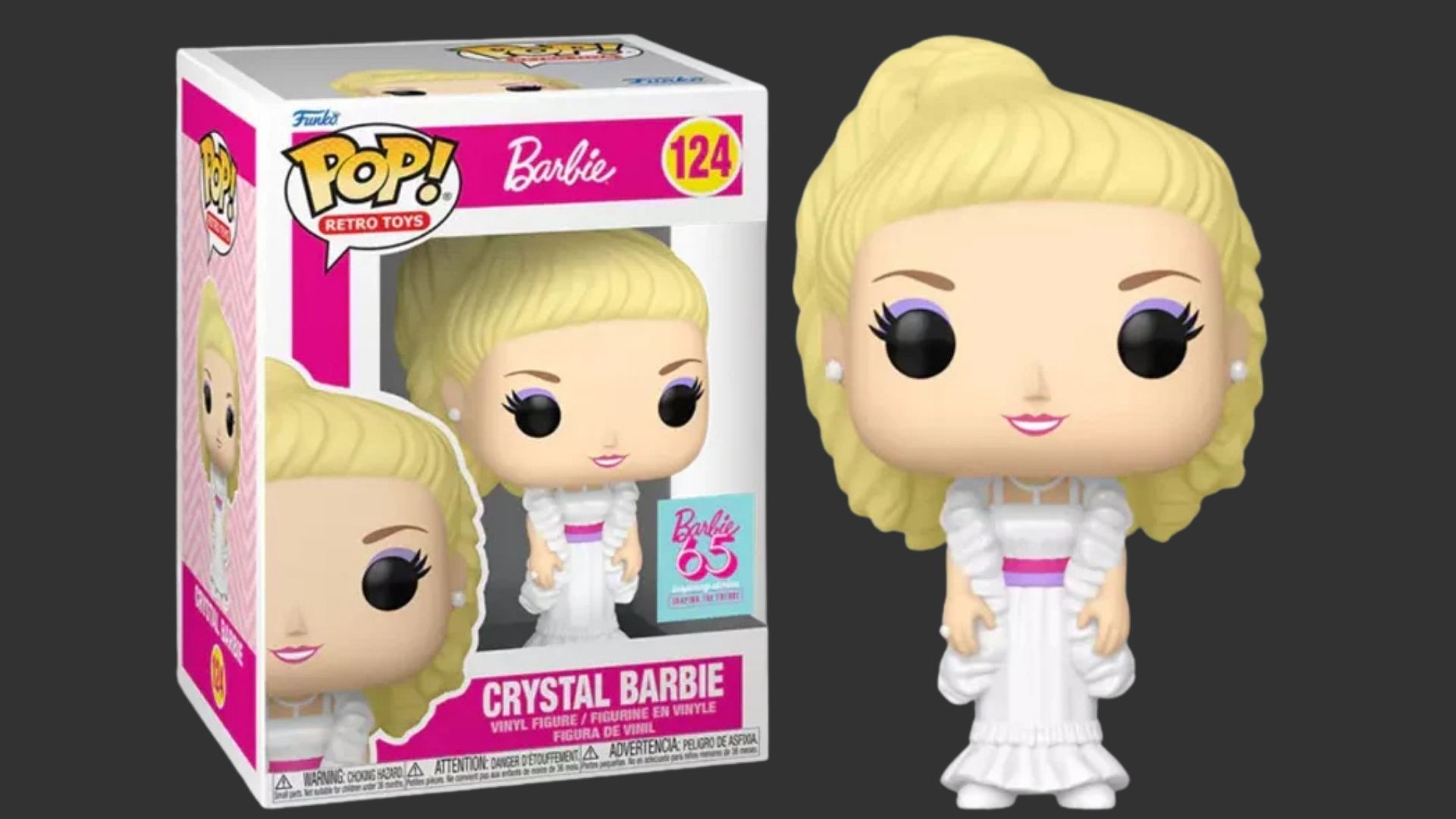 ���� ��� ������ ���� � Crystal Barbie #124, Barbie 65th Anniversary