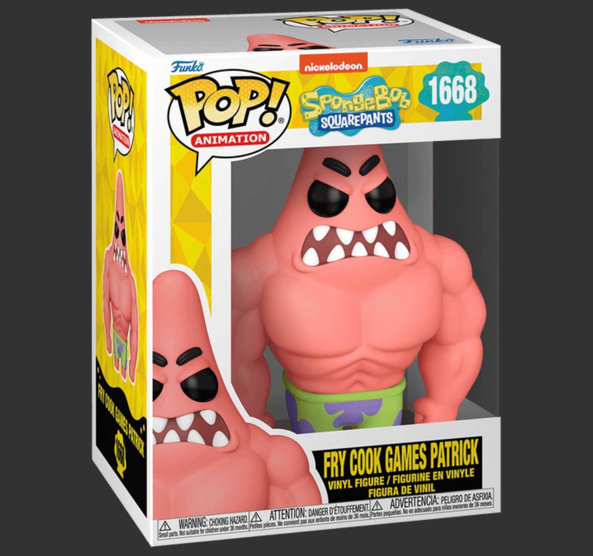 Funko Pop Spongebob Squarepants Patrick with Muscles 1668