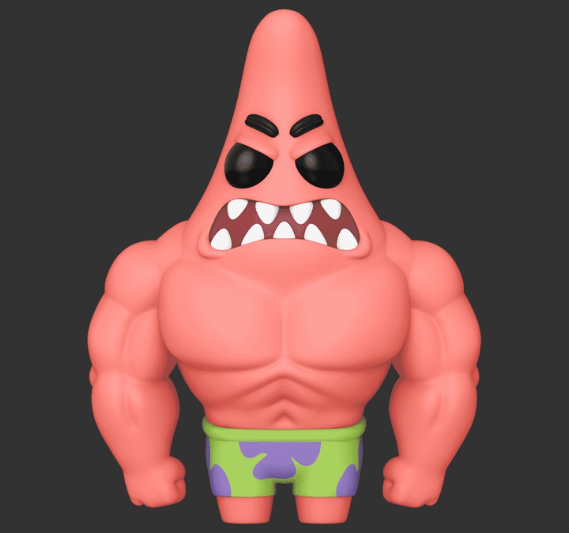 Funko Pop Spongebob Squarepants Patrick with Muscles 1668