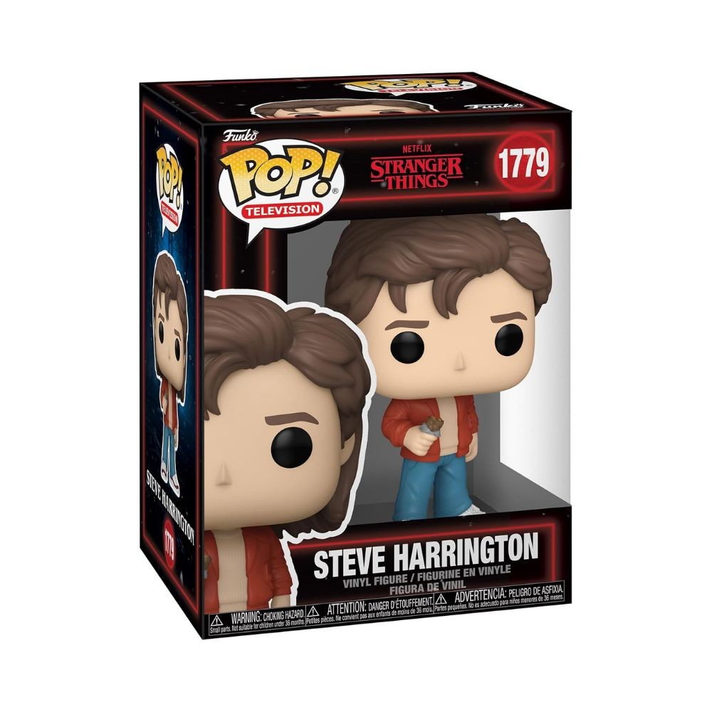 בובות פופ - Stranger Thing Steve Harington #1779 בובות פופ - Stranger Thing Steve Harington #1779