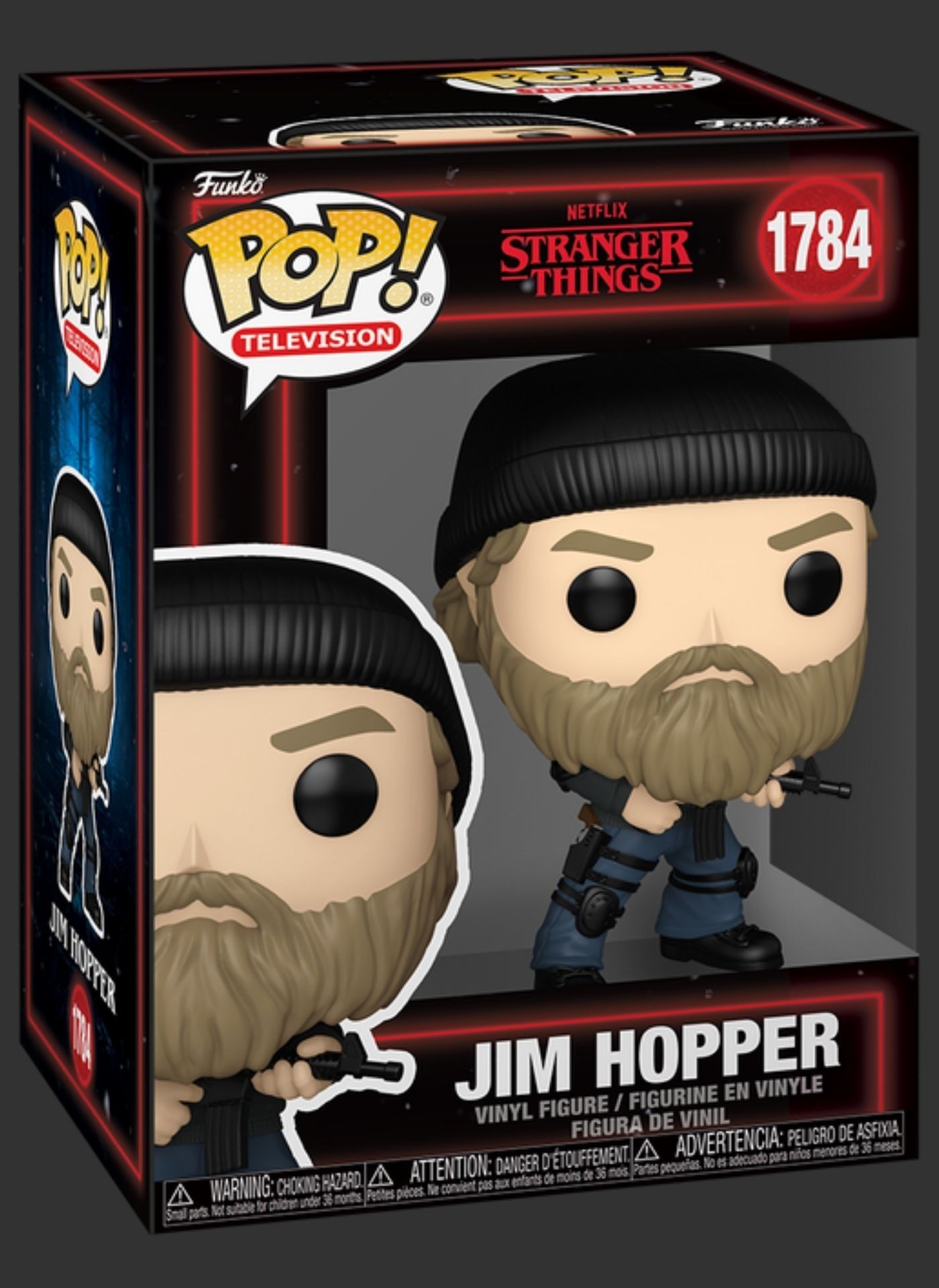 ���� ��� ���� ���� � Jim Hopper #1784, Stranger Things