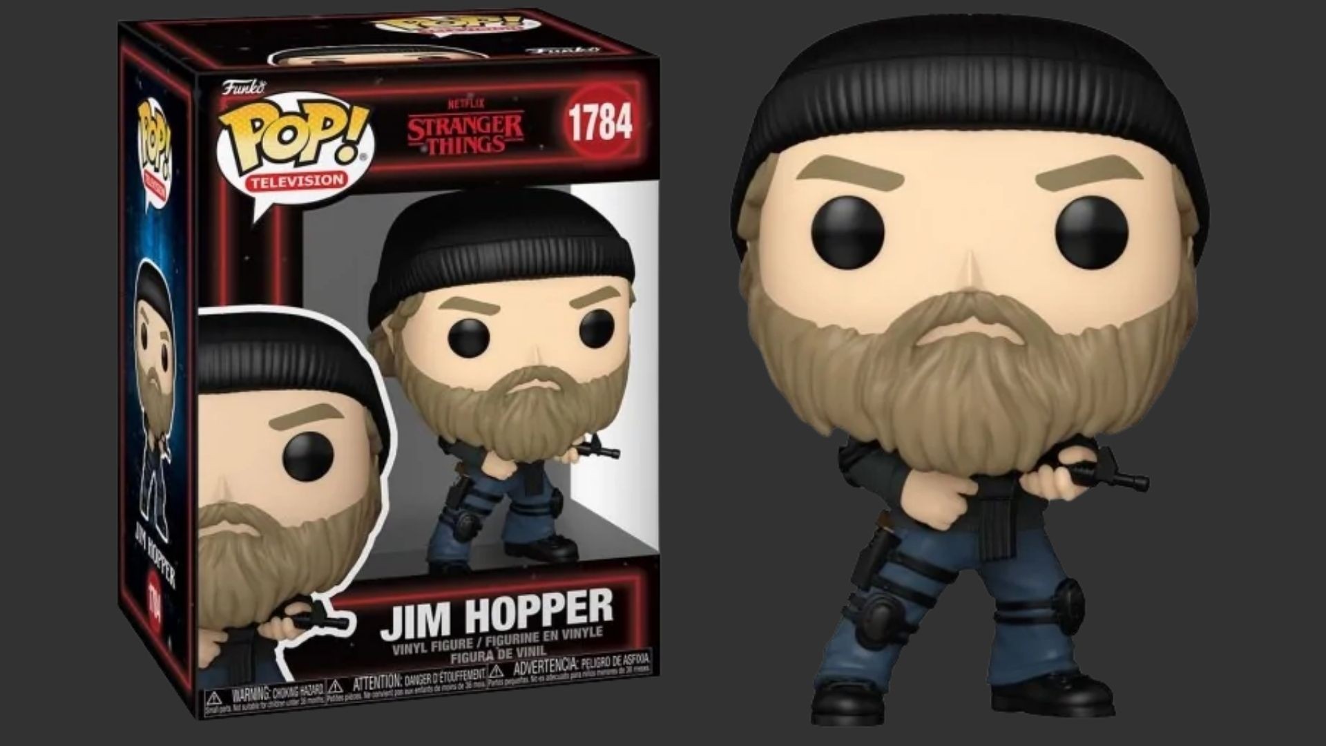 ���� ��� ���� ���� � Jim Hopper #1784, Stranger Things