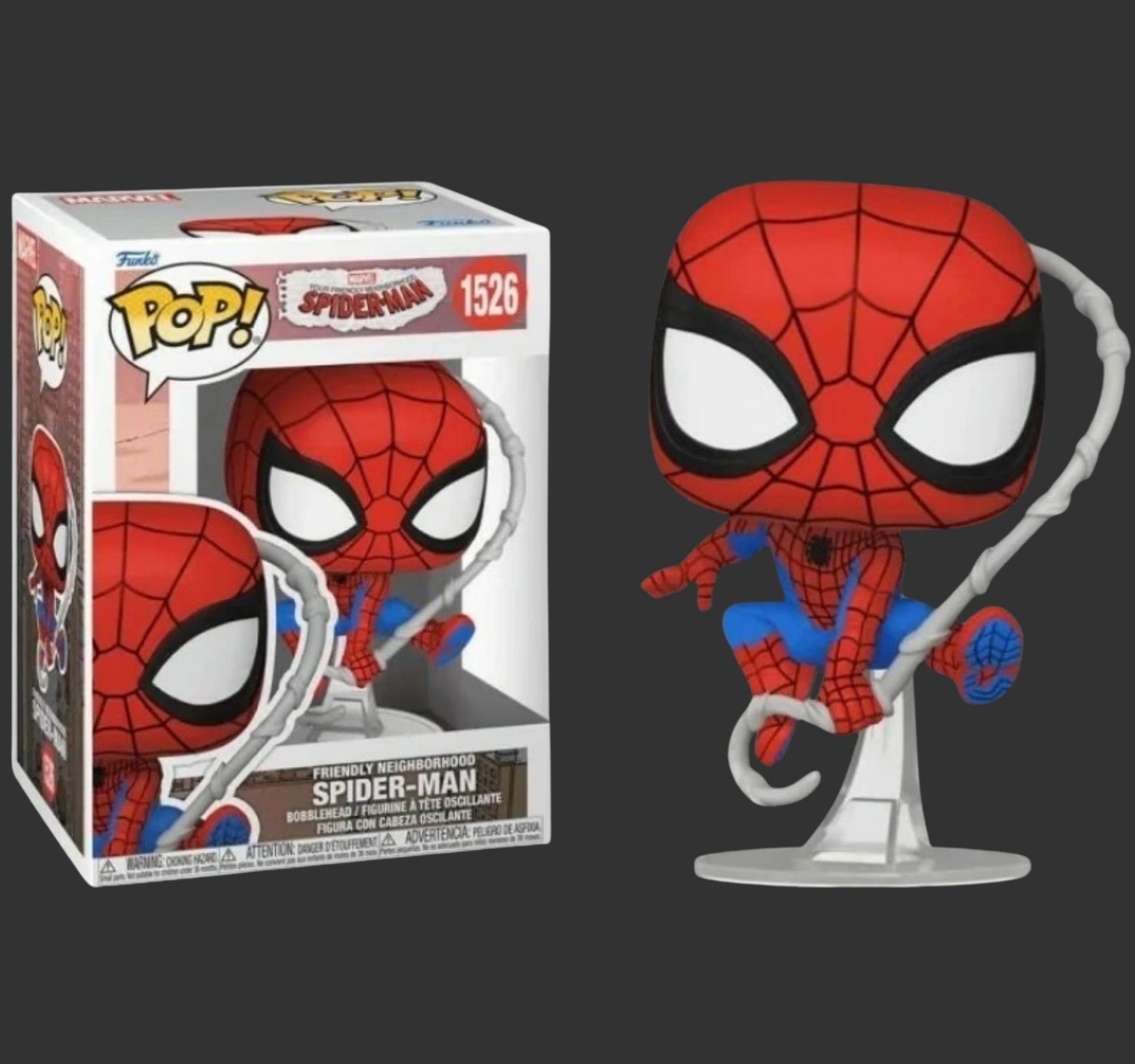 בובת פופ ספיידרמן – Spider-Man #1526, Marvel בובת פופ ספיידרמן – Spider-Man #1526, Marvel