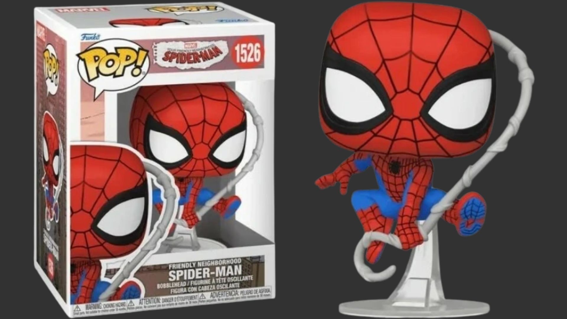 בובת פופ ספיידרמן – Spider-Man #1526, Marvel בובת פופ ספיידרמן – Spider-Man #1526, Marvel