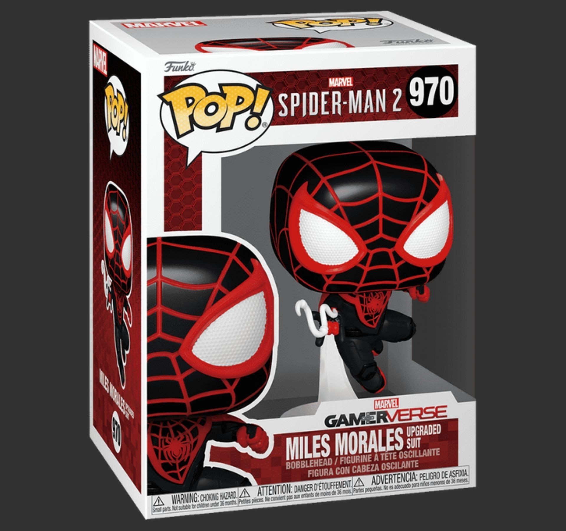 ���� ��� ����� ������ ����� Upgraded � Miles Morales Upgraded Suit #970, Marvel Gameverse Spider-Man 2