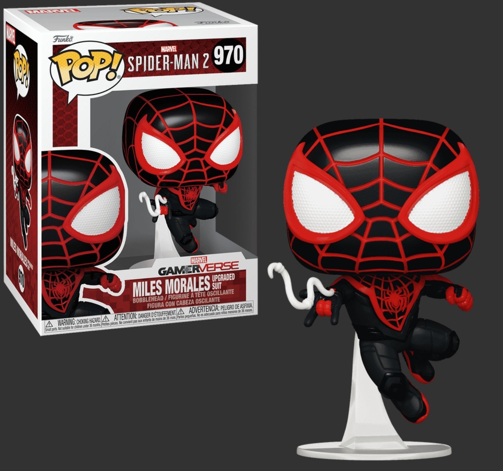���� ��� ����� ������ ����� Upgraded � Miles Morales Upgraded Suit #970, Marvel Gameverse Spider-Man 2