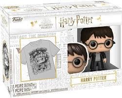בובת פופ וחולצה - Harry Potter - Harry Potter Metallic #162 Size M בובת פופ וחולצה - Harry Potter - Harry Potter Metallic #162 Size M