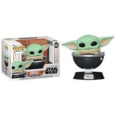 בובת פופ - Star Wars: the Mandalorian - Grogu Hovering Pram #664 בובת פופ - Star Wars: the Mandalorian - Grogu Hovering Pram #664