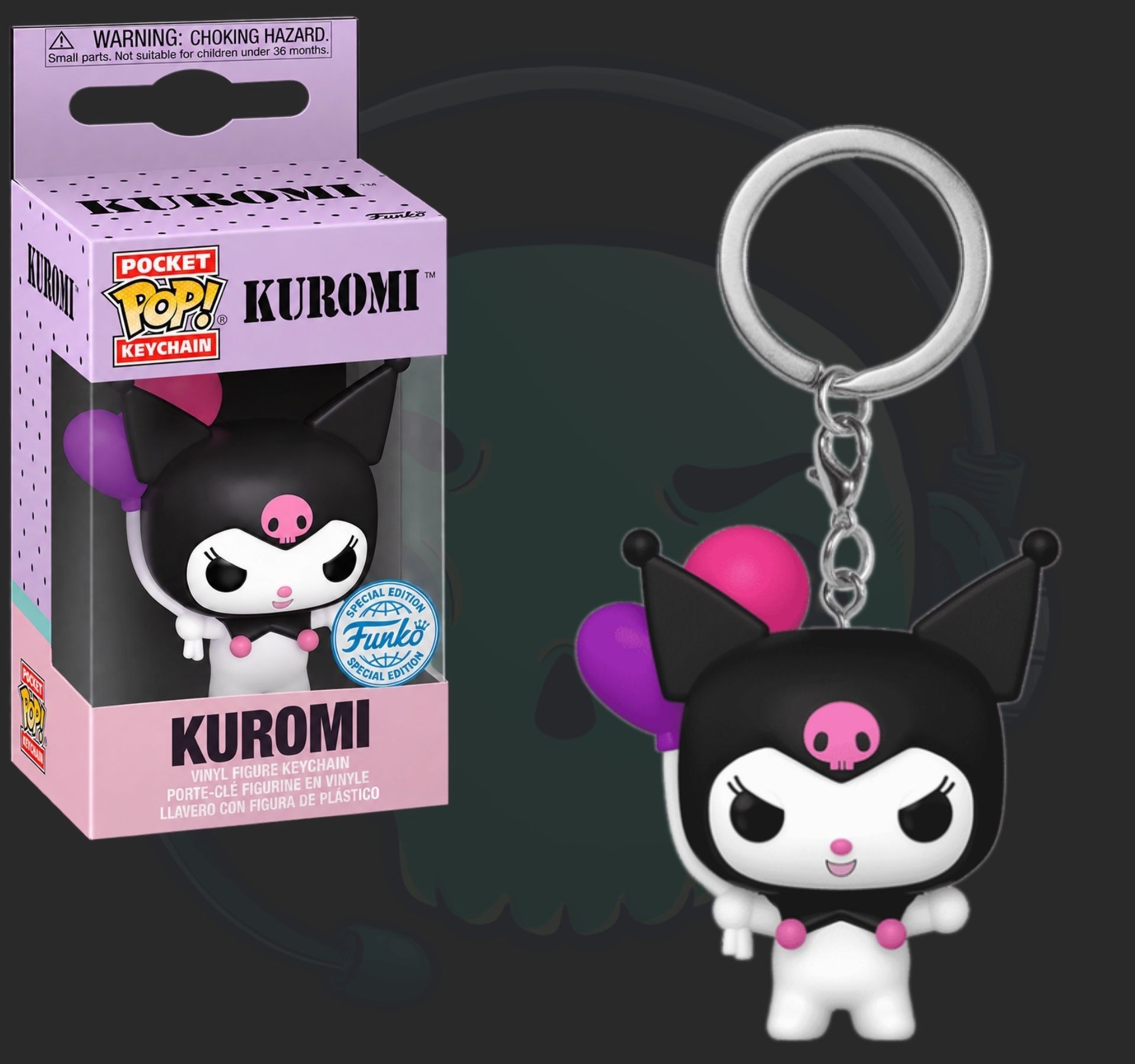 ��� ����� ������ ������ � Kuromi Pocket Pop! Keychain SE, Hello Kitty and Friends