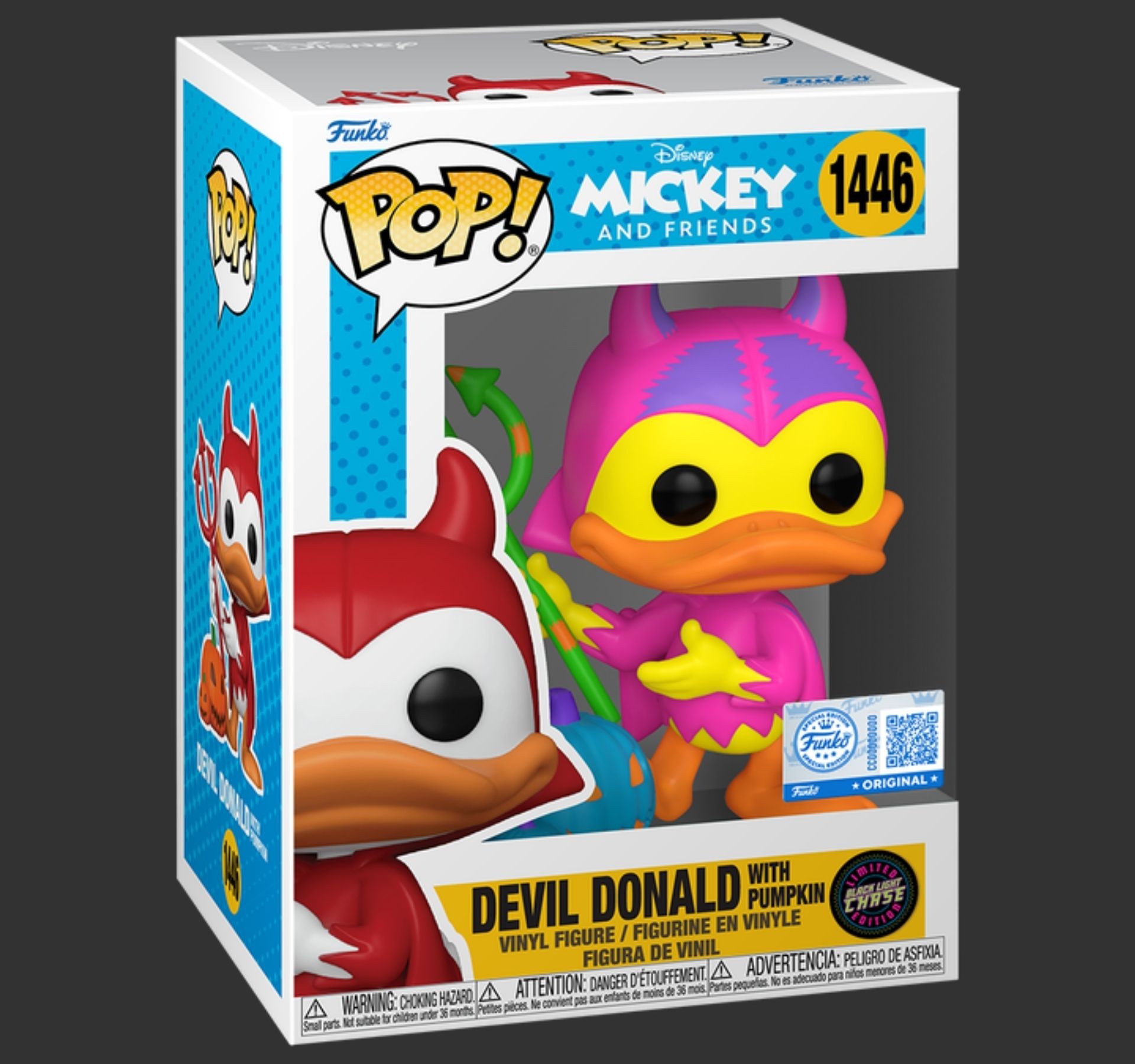 Funko Pop Disney Mickey and Friends Devil Donald with Pumpkin 1446