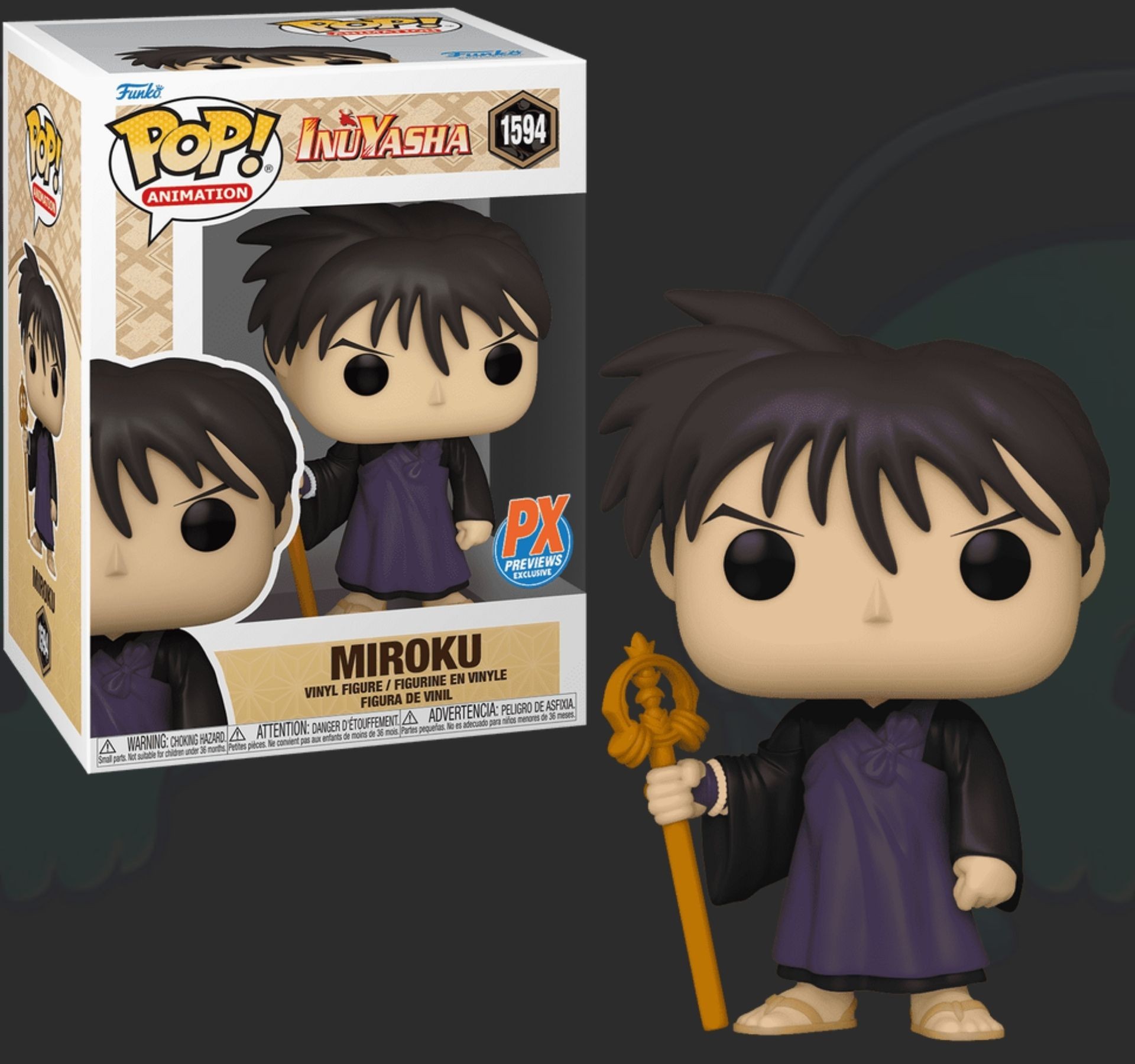 Funko Pop Inuyasha Miroku 1594 SE