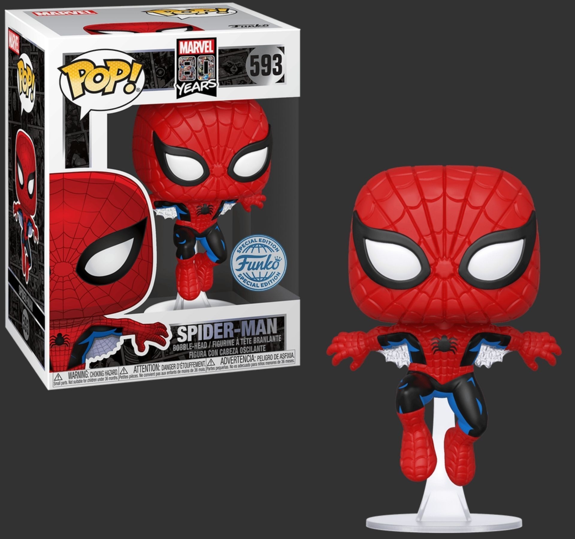 ���� ��� �������� � Spider-Man #593 SE, Marvel 80 Years