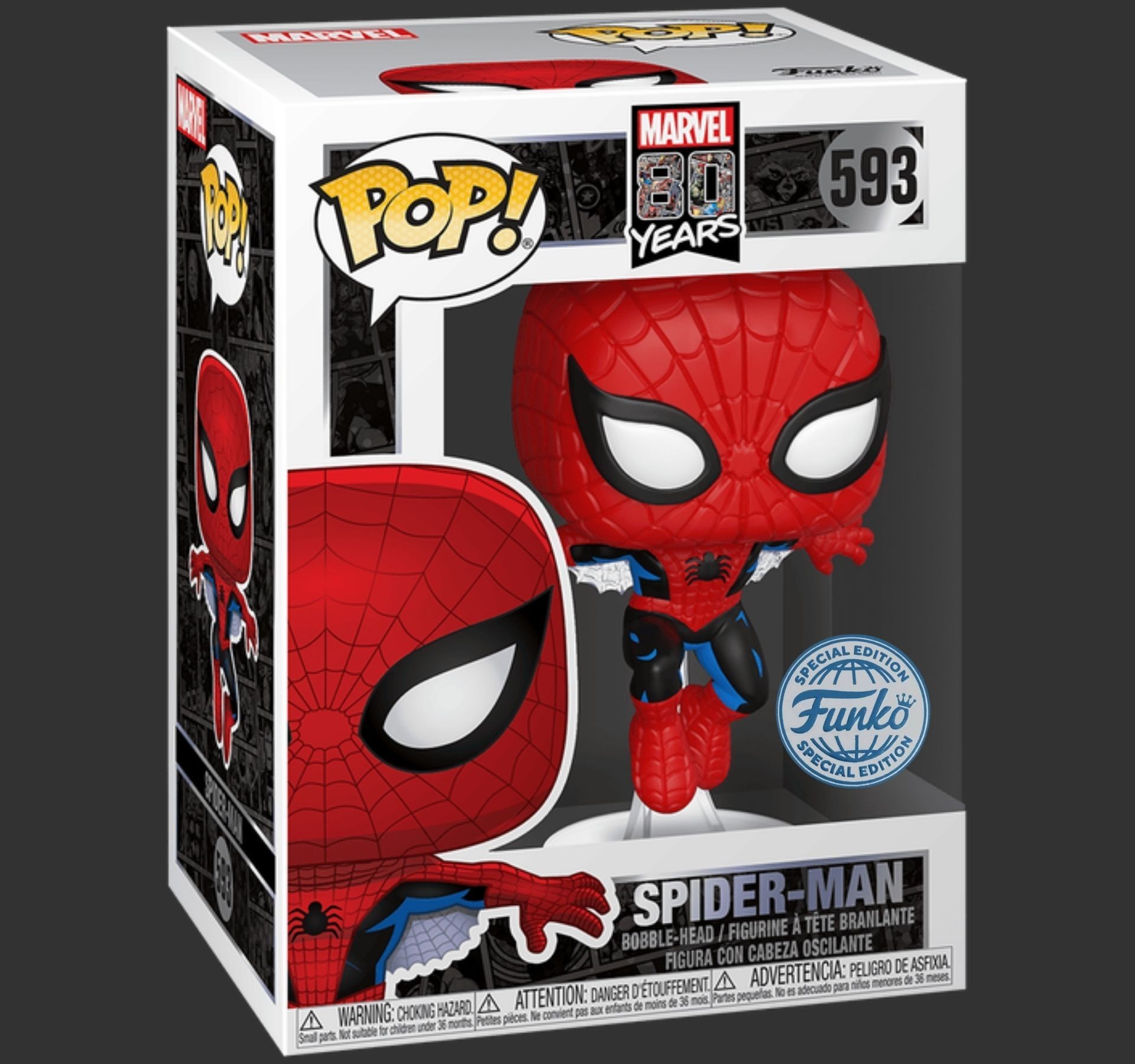 ���� ��� �������� � Spider-Man #593 SE, Marvel 80 Years