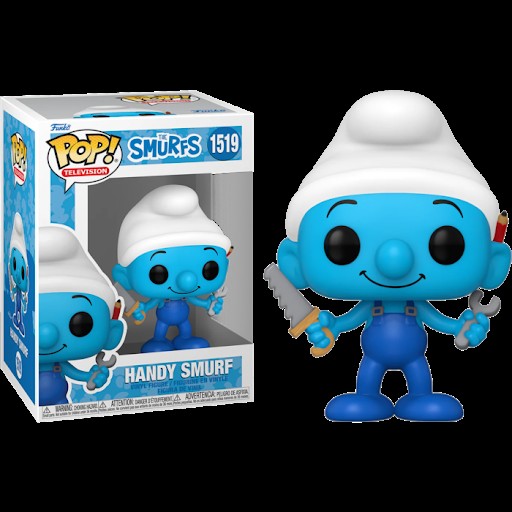בובת פופ - The Smurfs Handy Smurf #1519 בובת פופ - The Smurfs Handy Smurf #1519