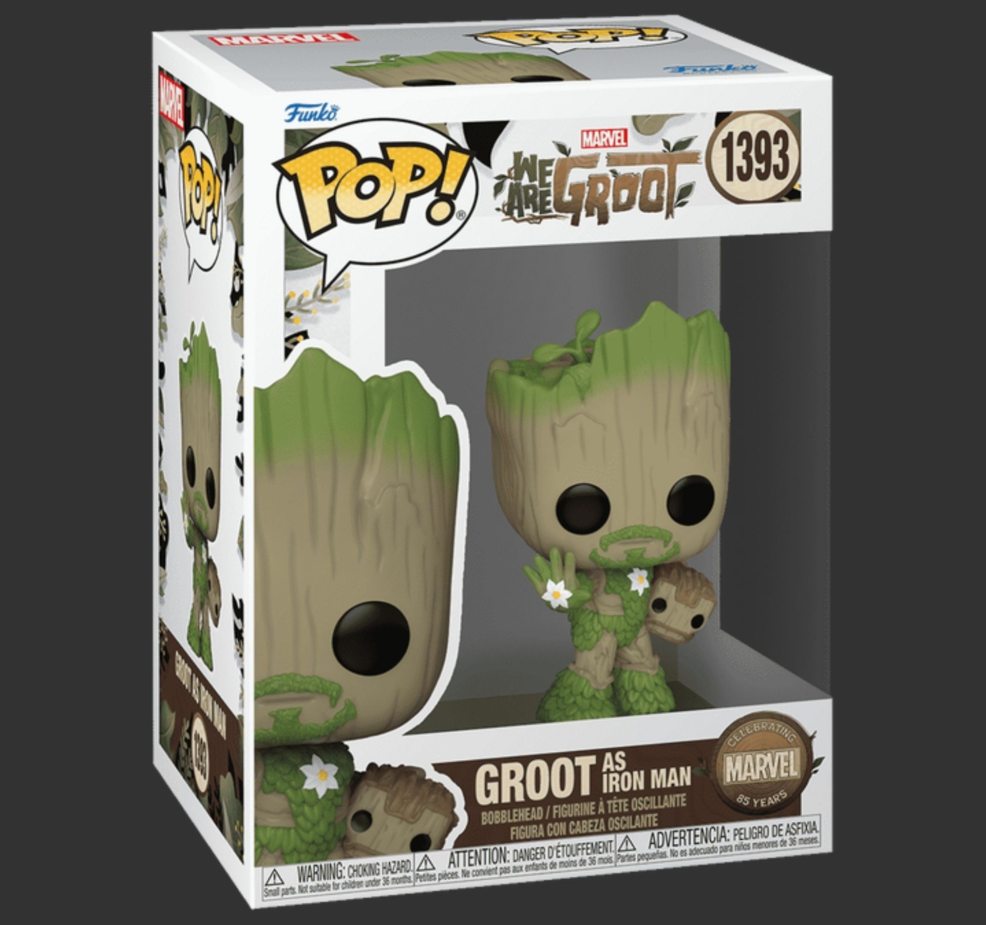 Funko Pop Marvel We Are Groot Groot as Iron Man 1393