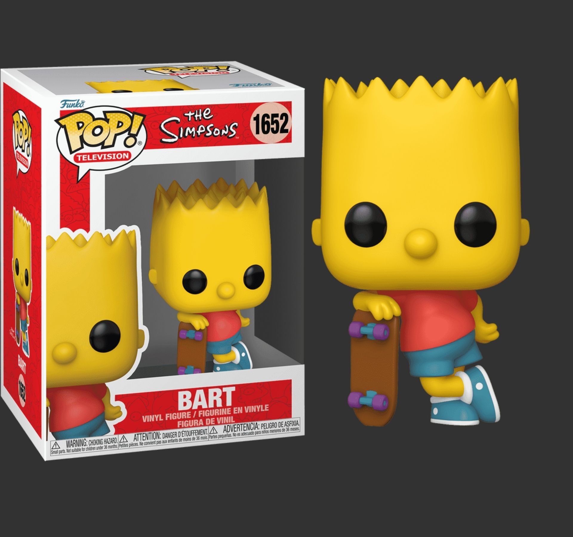 Funko Pop The Simpsons Bart 1652