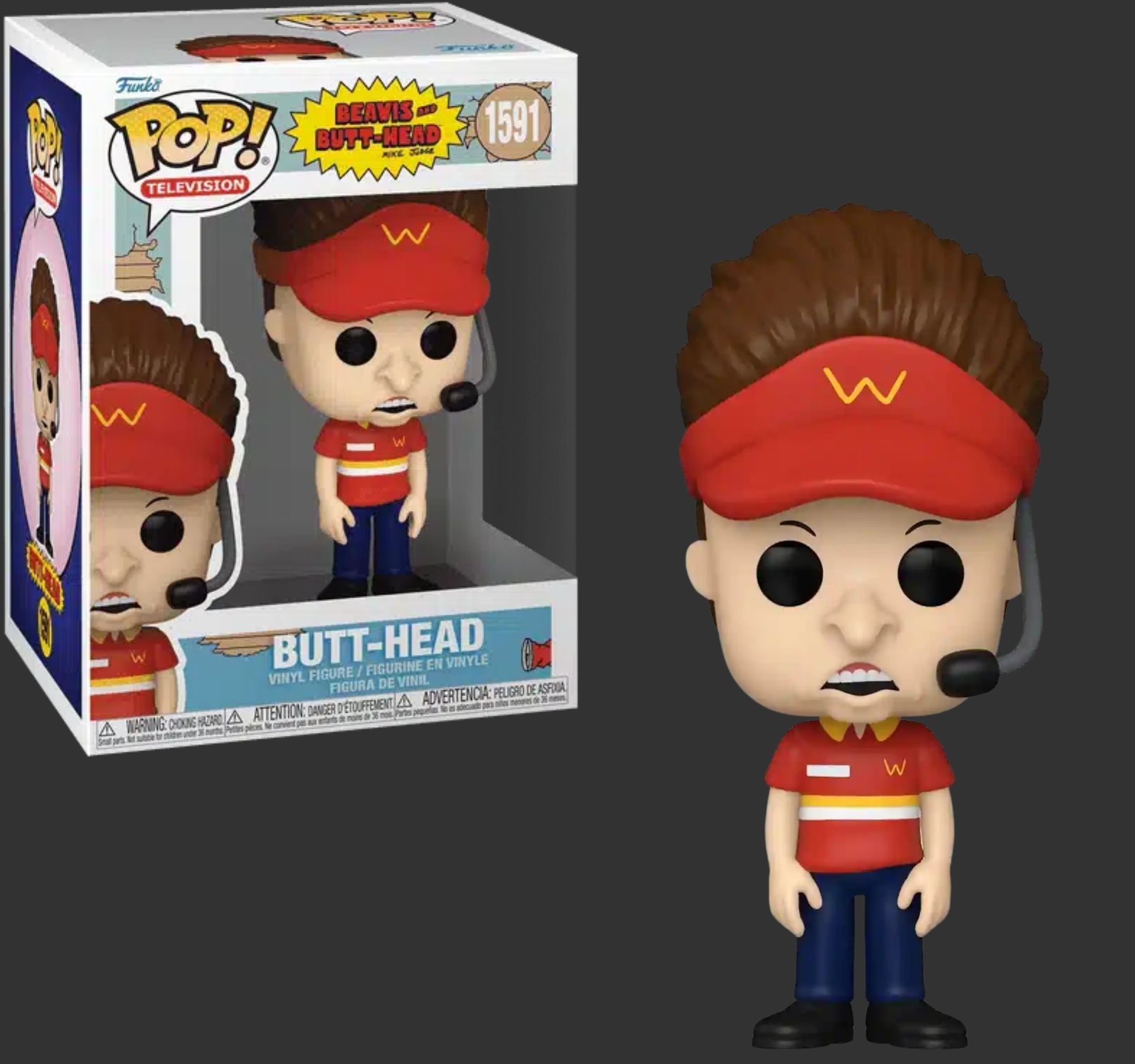Funko Pop Beavis and Butt Head Butt Head 1591