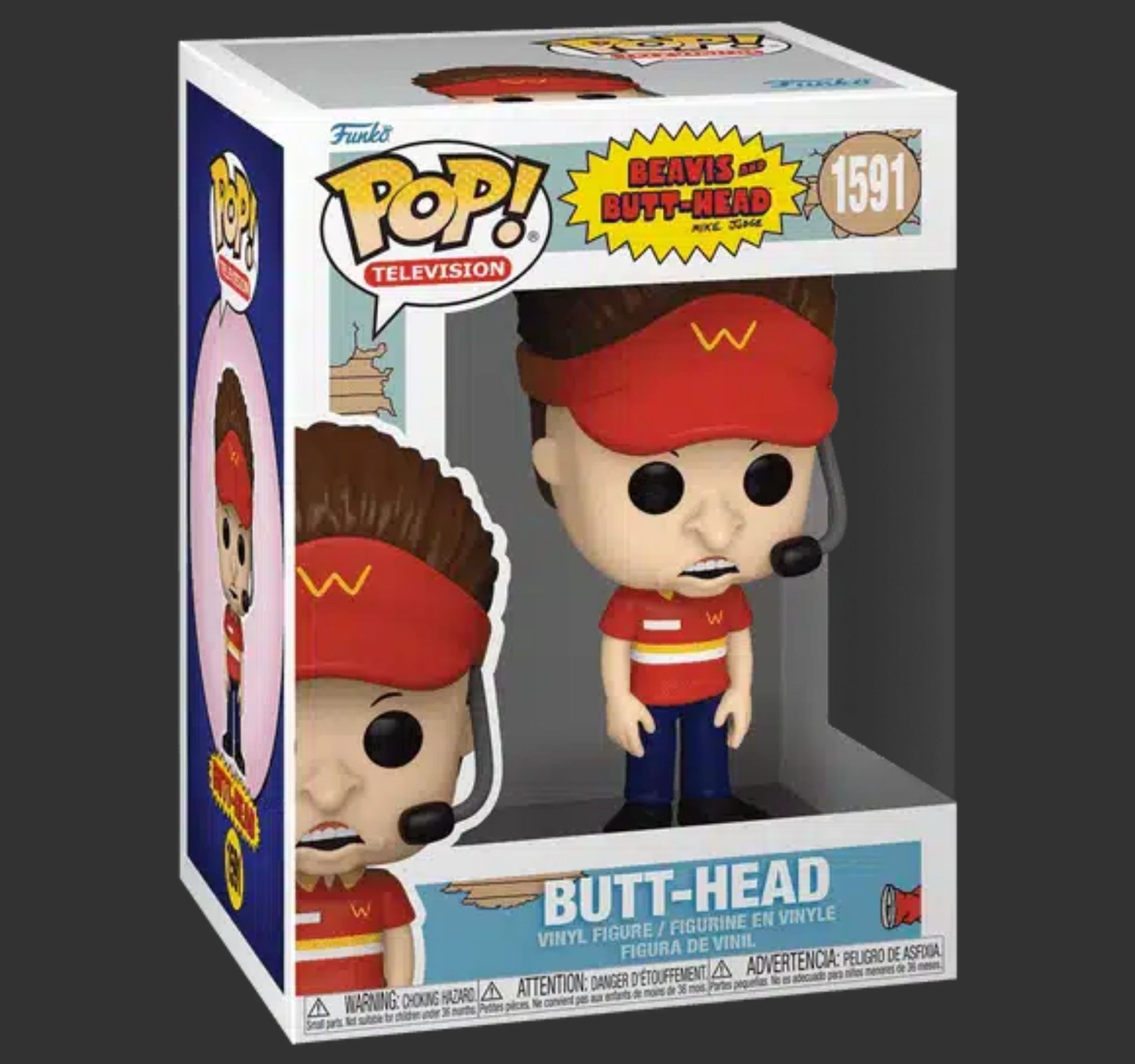 Funko Pop Beavis and Butt Head Butt Head 1591