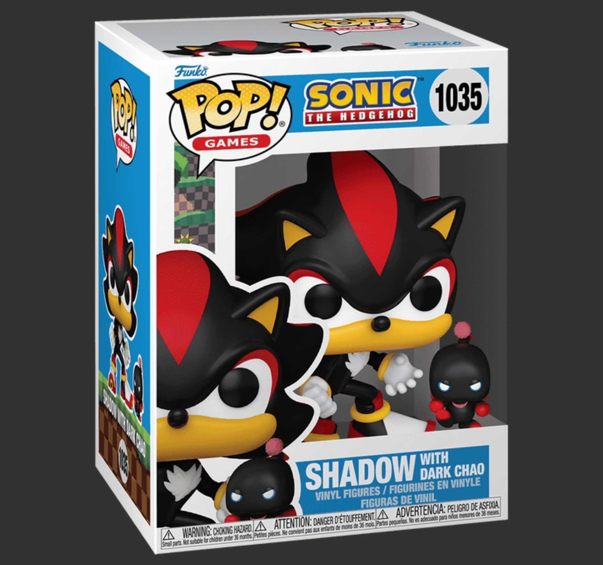 ���� ��� ���� ����� ��� � Shadow with Dark Chao #1035, Sonic the Hedgehog