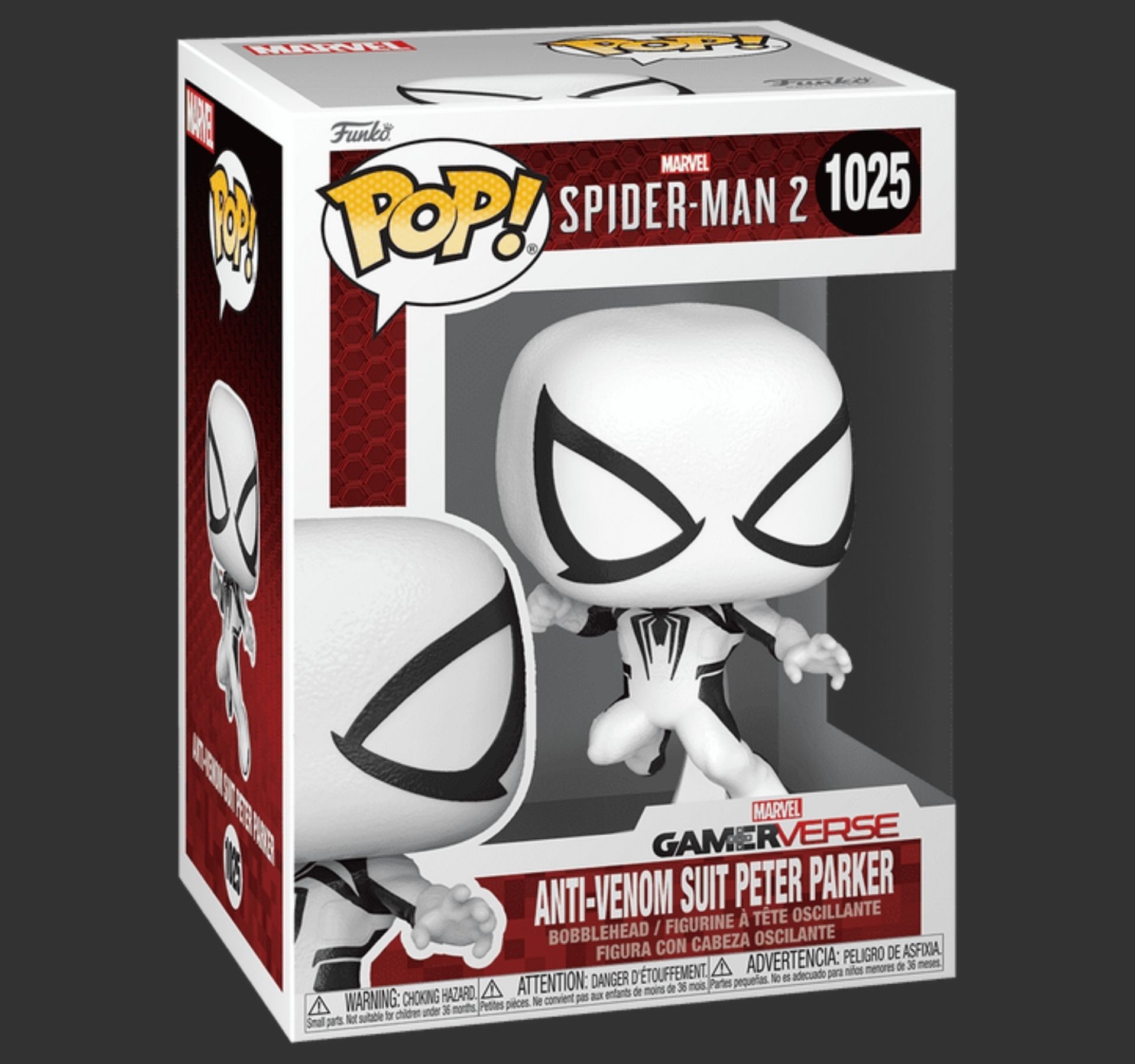 Funko Pop Spider Man 2 Anti Venom Suit Peter Parker 1025