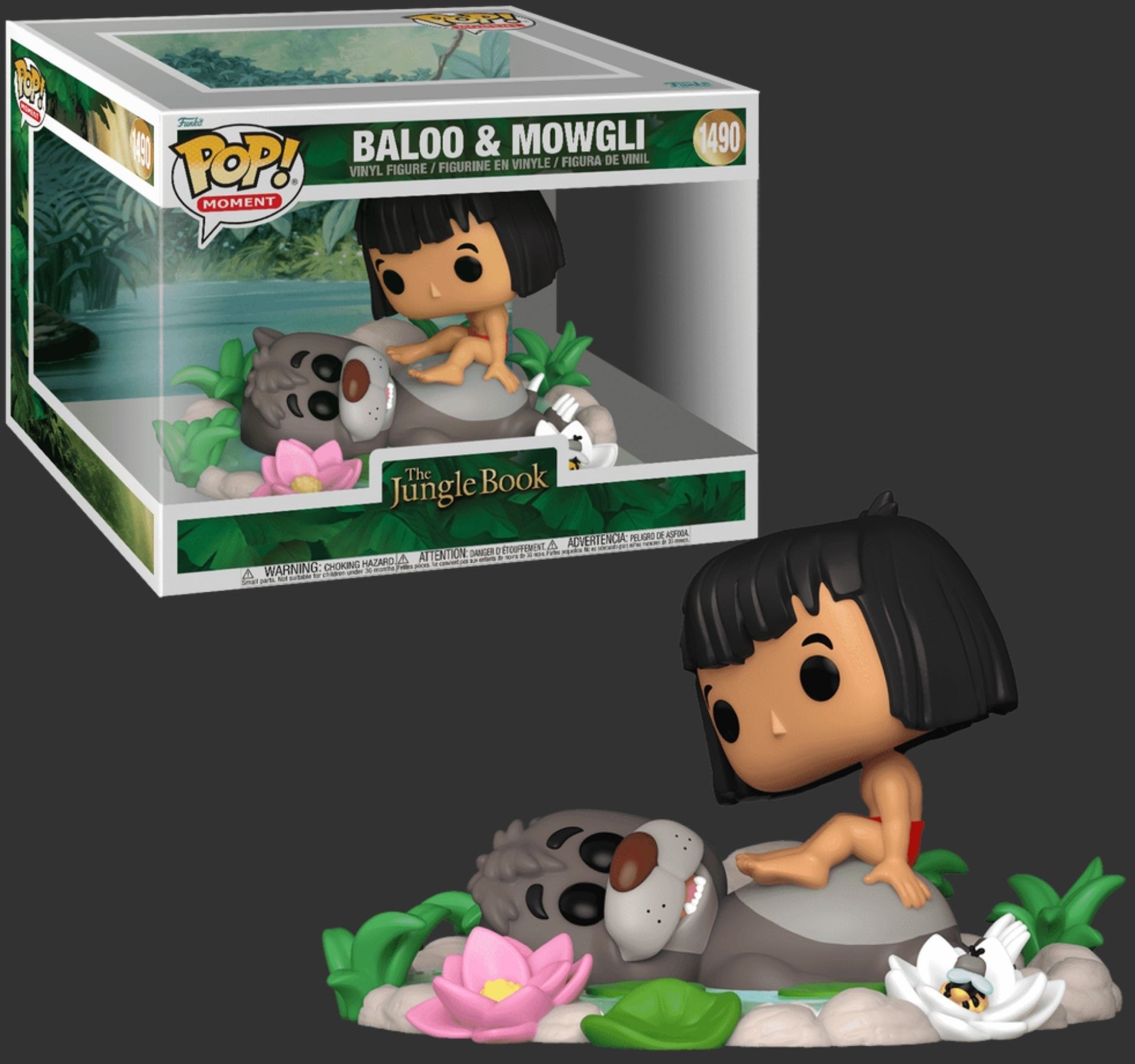 Funko Pop The jungle Book Baloo And Mowgli 1490 Moments