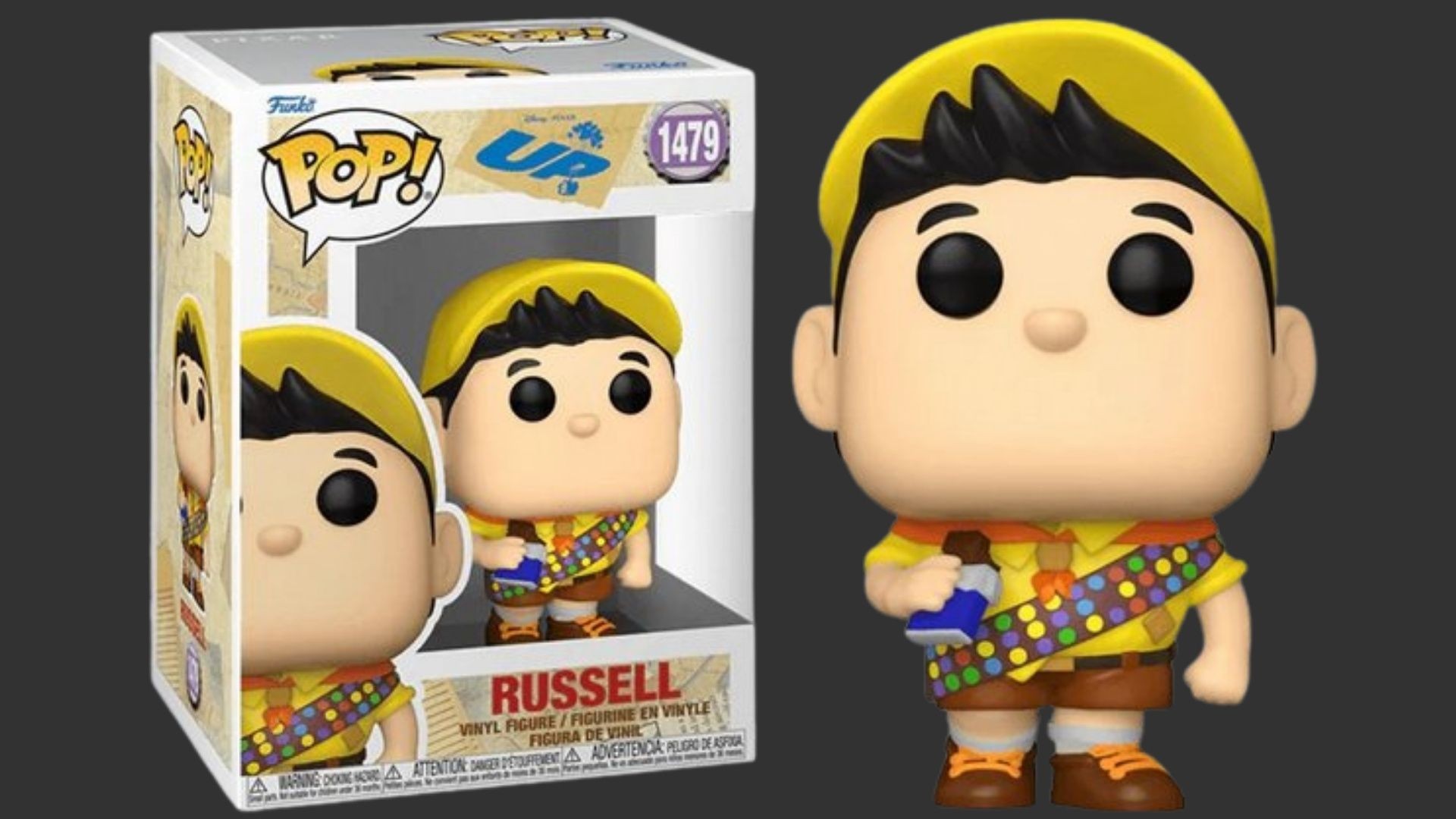 בובת פופ - Disney: Up - Russel #1479 בובת פופ - Disney: Up - Russel #1479