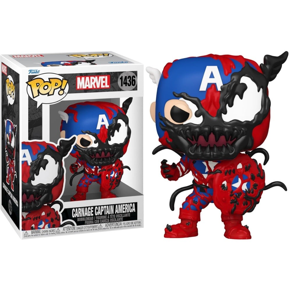 ���� ��� - Marvel Carnage Captain America #1436