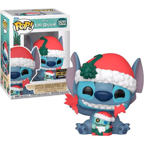 ���� ��� - Lilo&Stitch Stitch unwrapping gift #1522