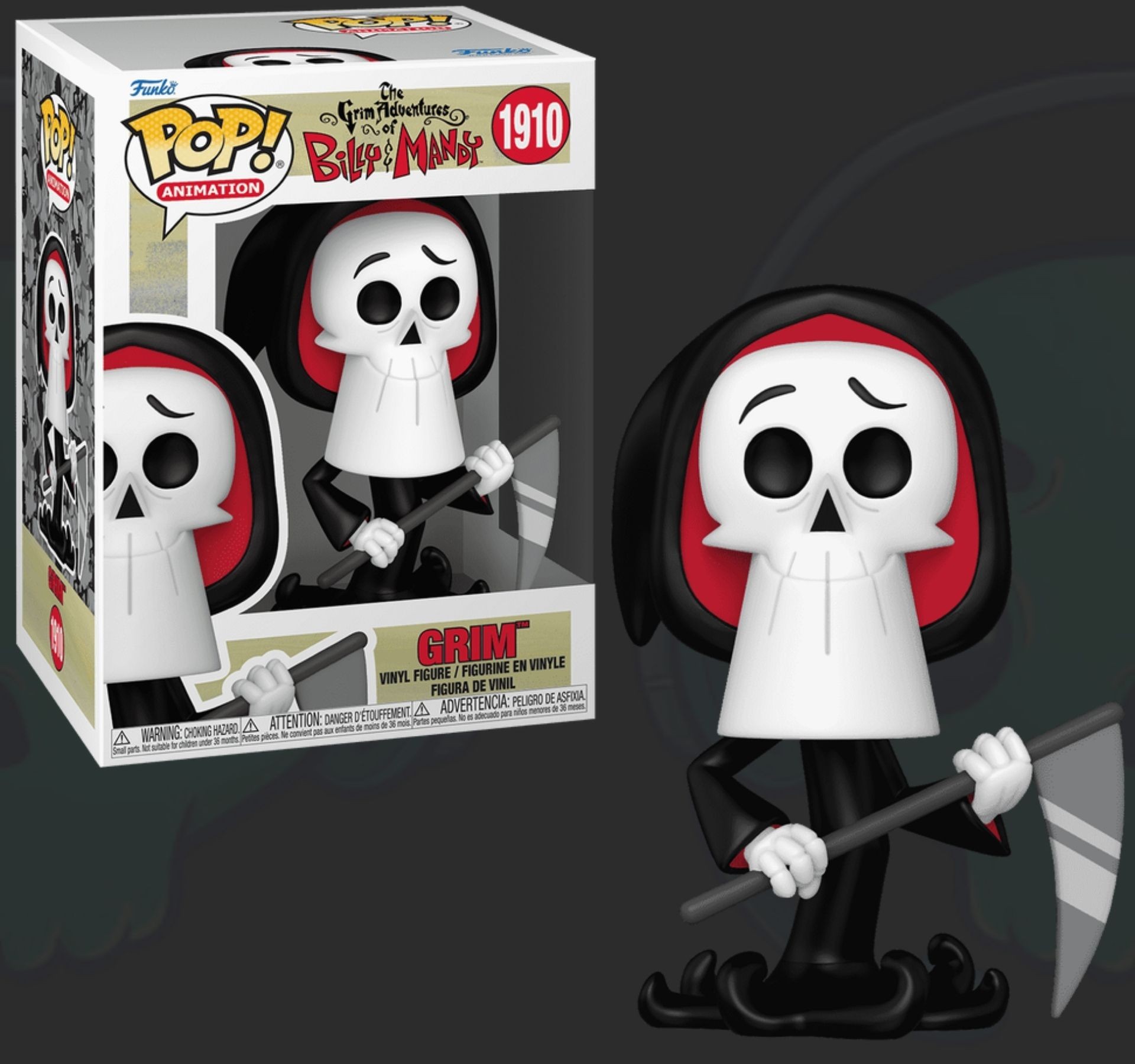 funko pop The Grim Adventures of Billy And Grim Grim 1910