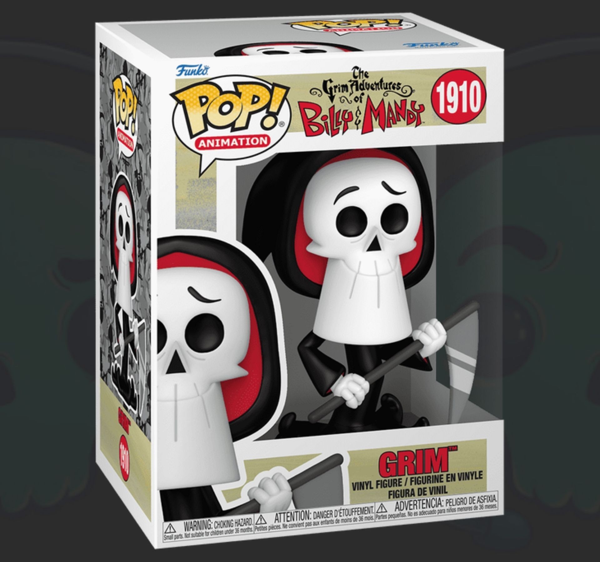 funko pop The Grim Adventures of Billy And Grim Grim 1910