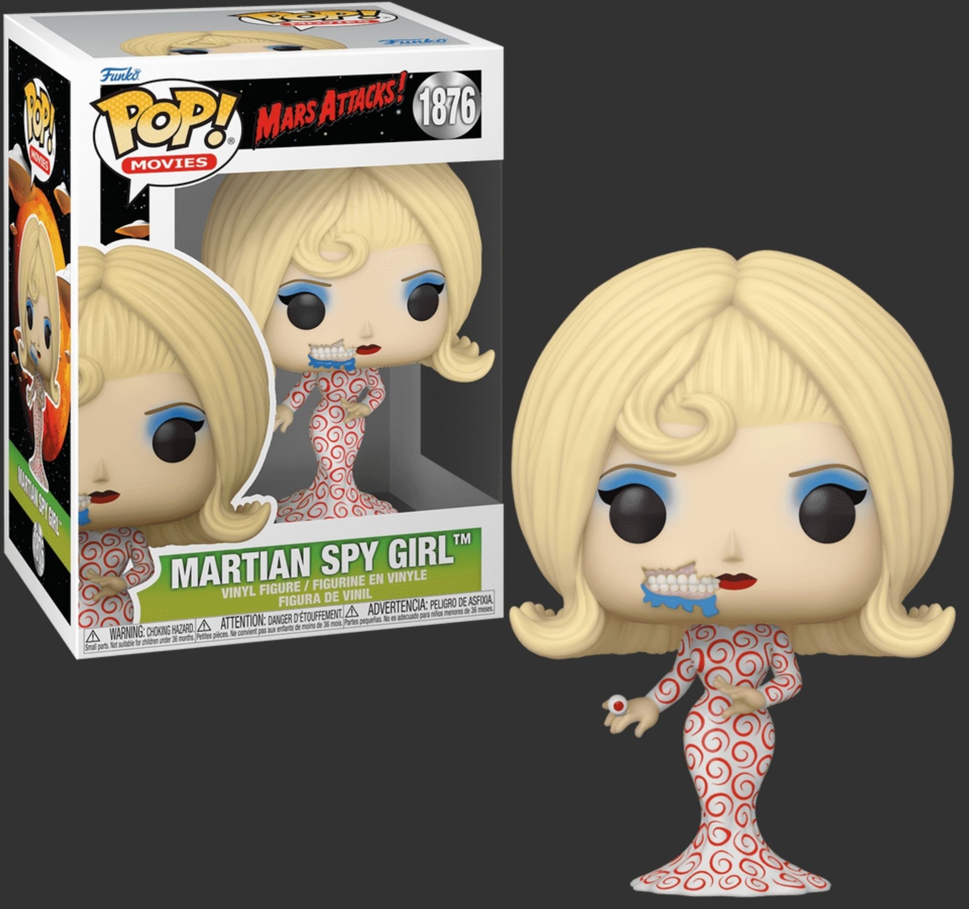 Funko Pop Mars Attacks Martian Spy Girl 1876